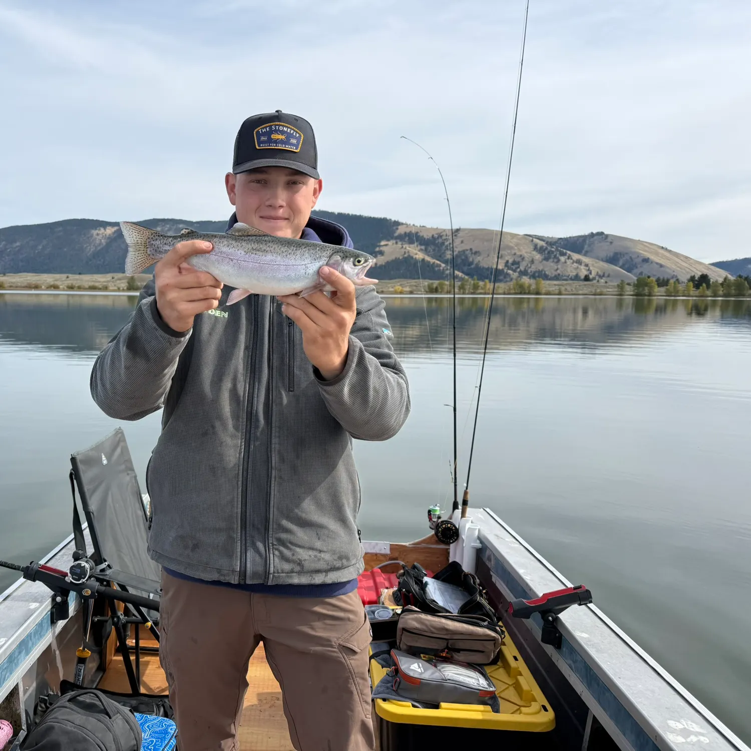 Rainbow trout caught on Fishbrain