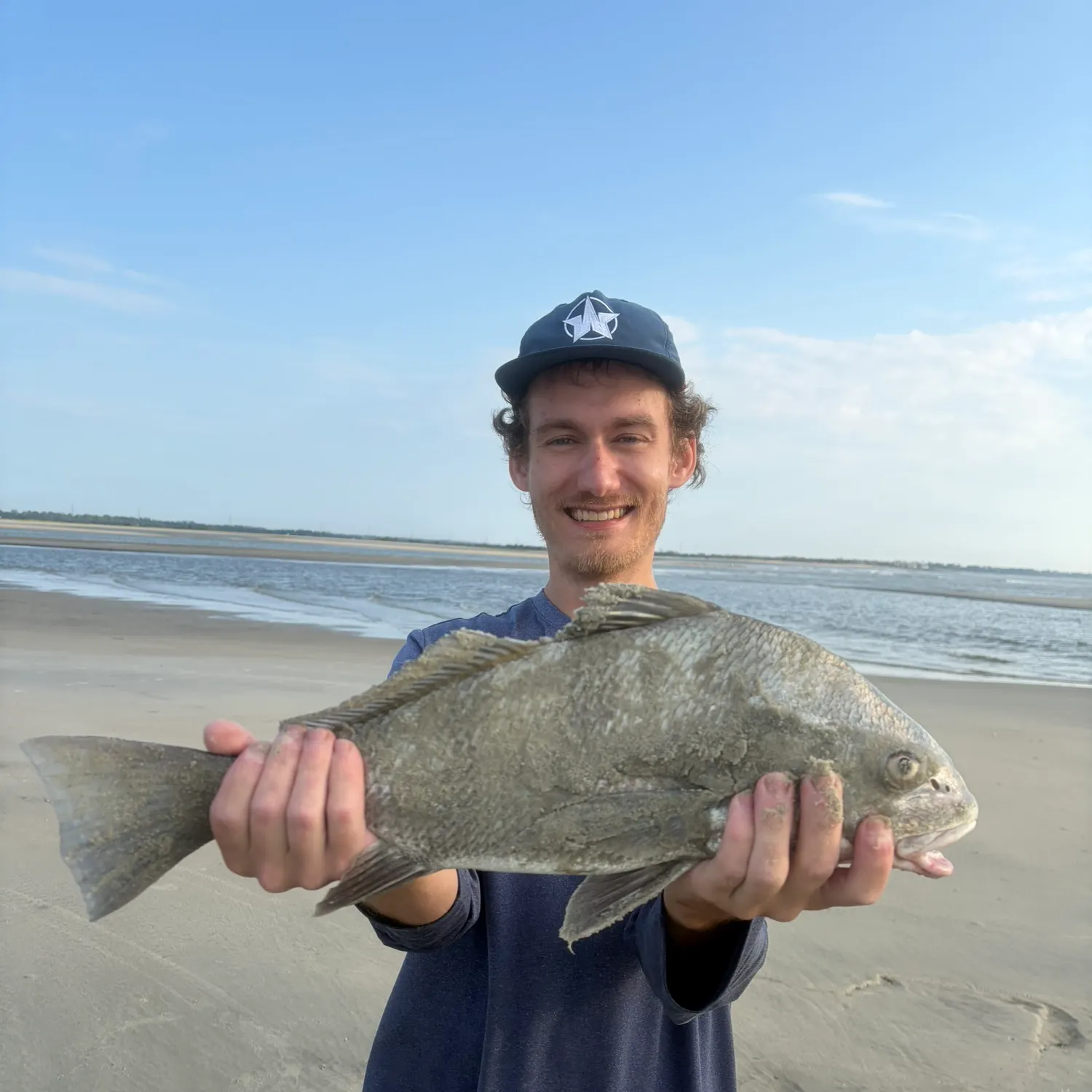 Black drum caught on Fishbrain