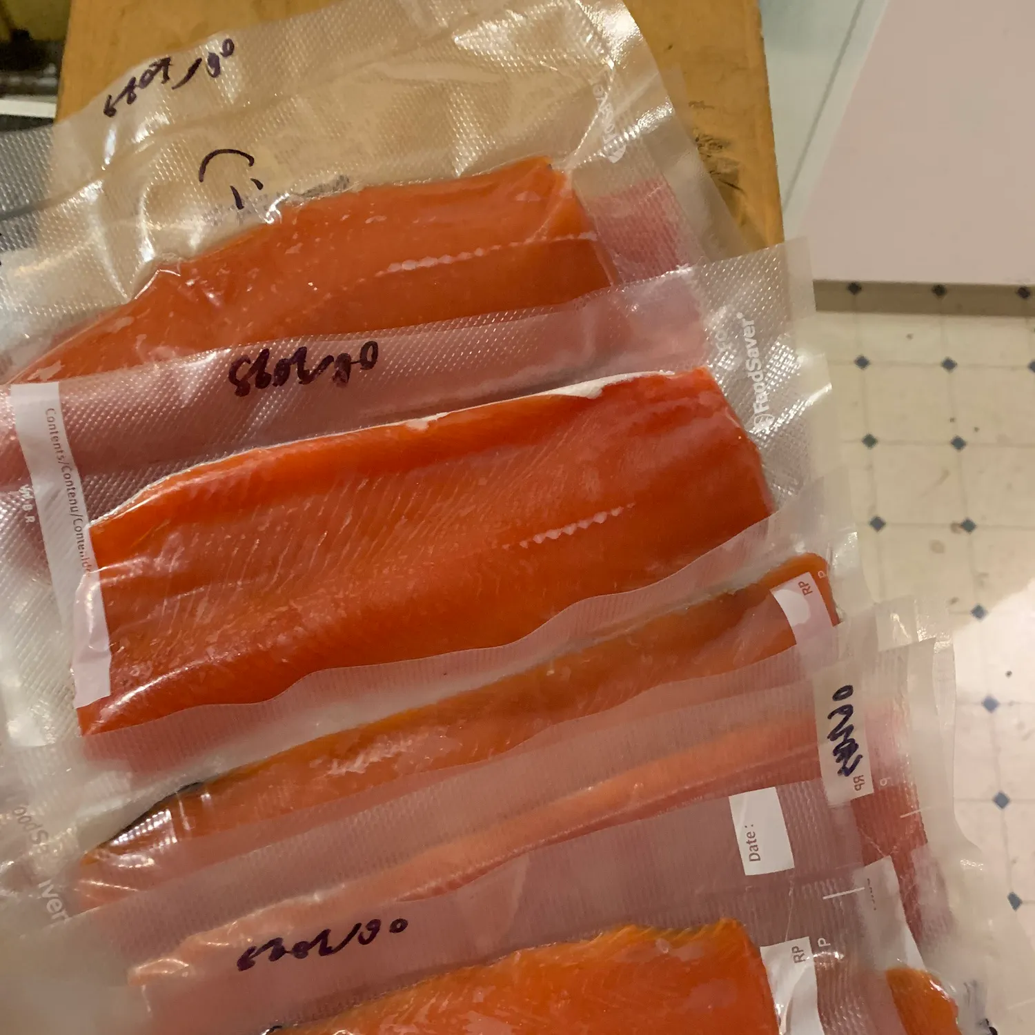 recently logged catches