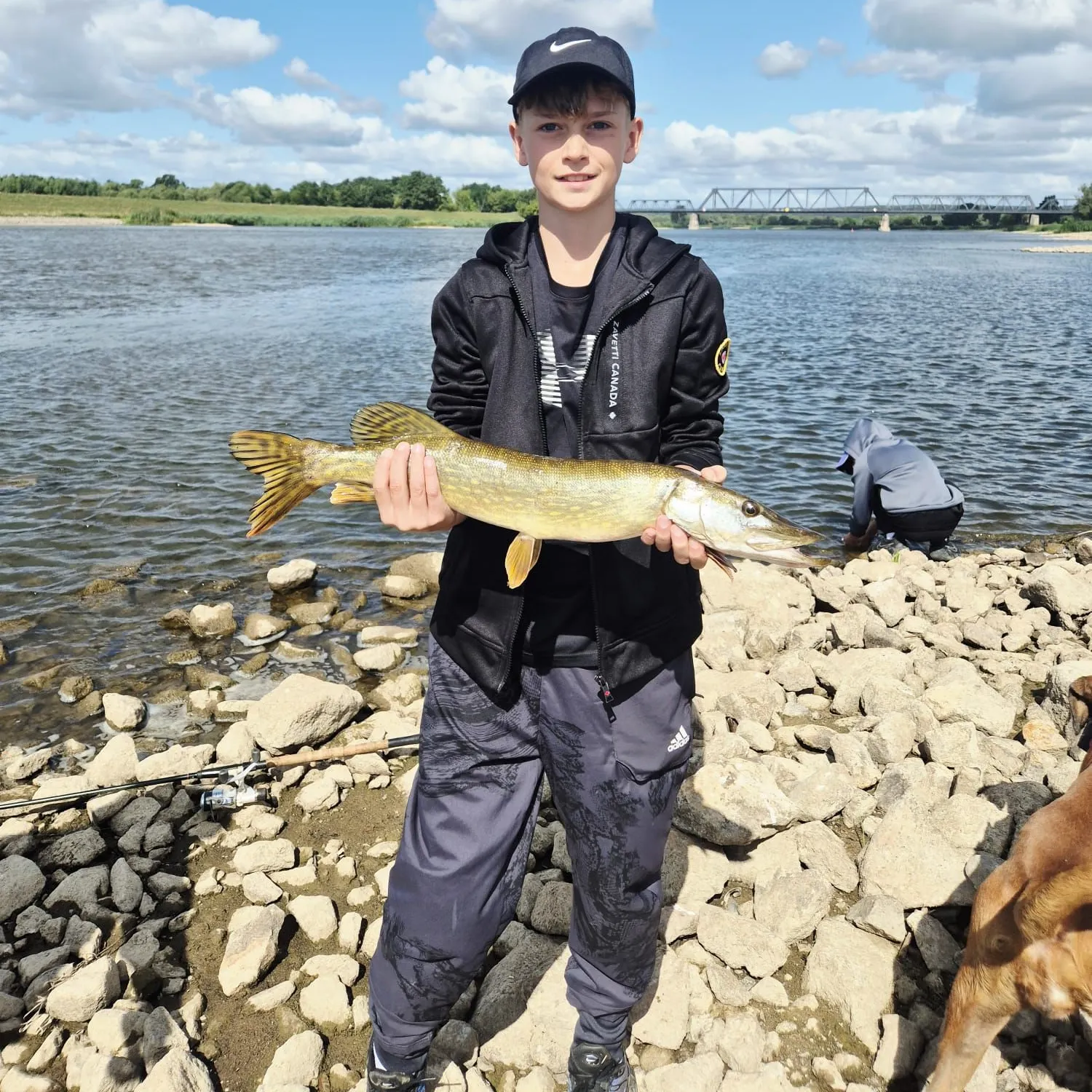 Northern pike caught on Fishbrain