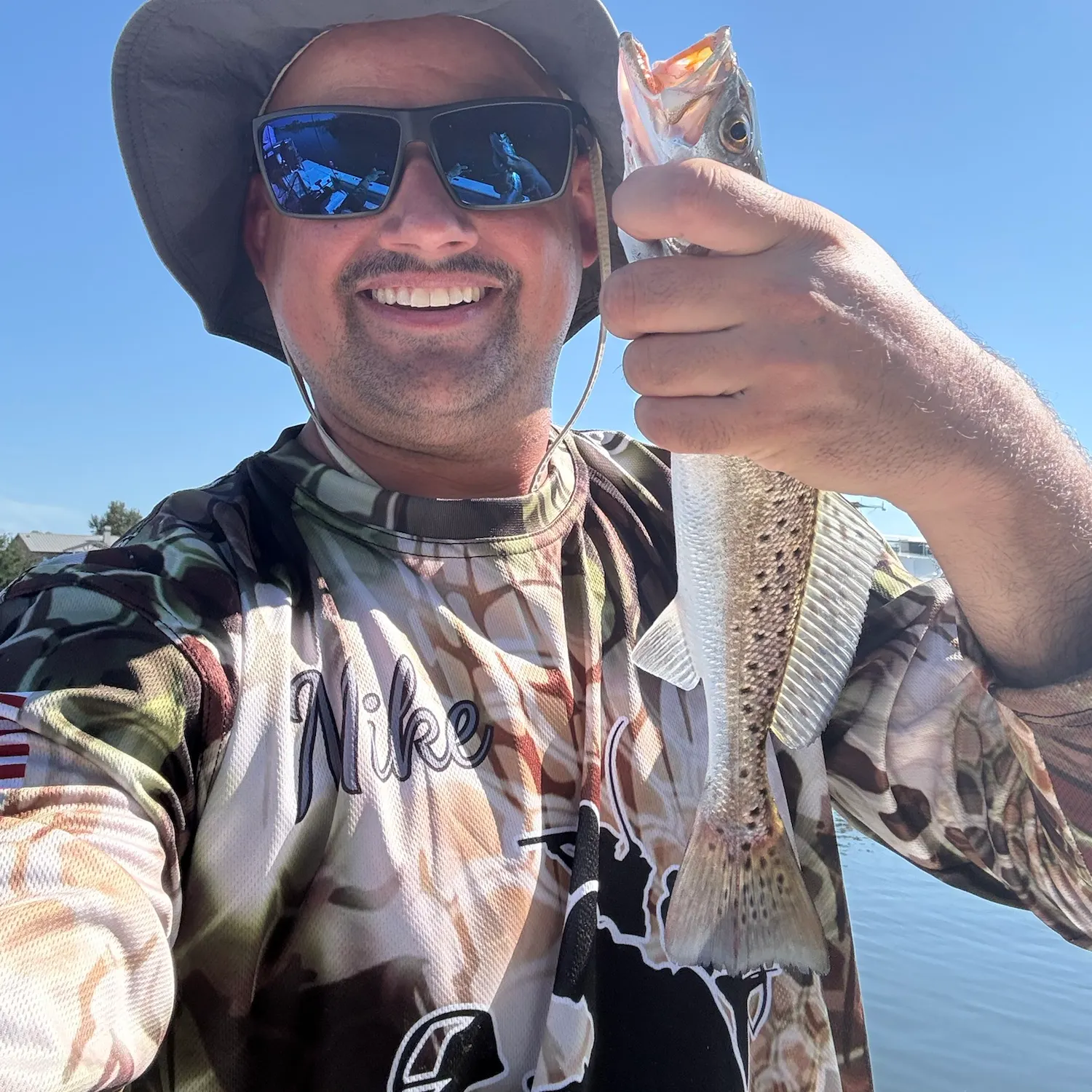Spotted seatrout caught on Fishbrain