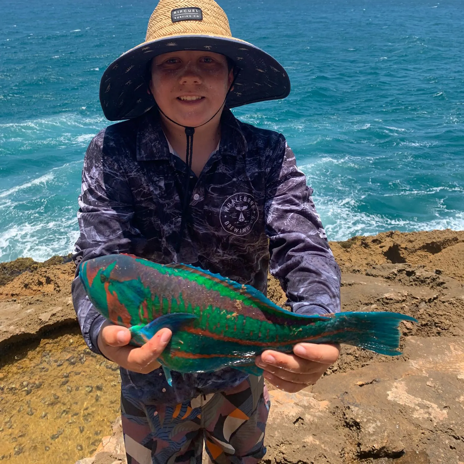 The most recent Common parrotfish catches on Fishbrain