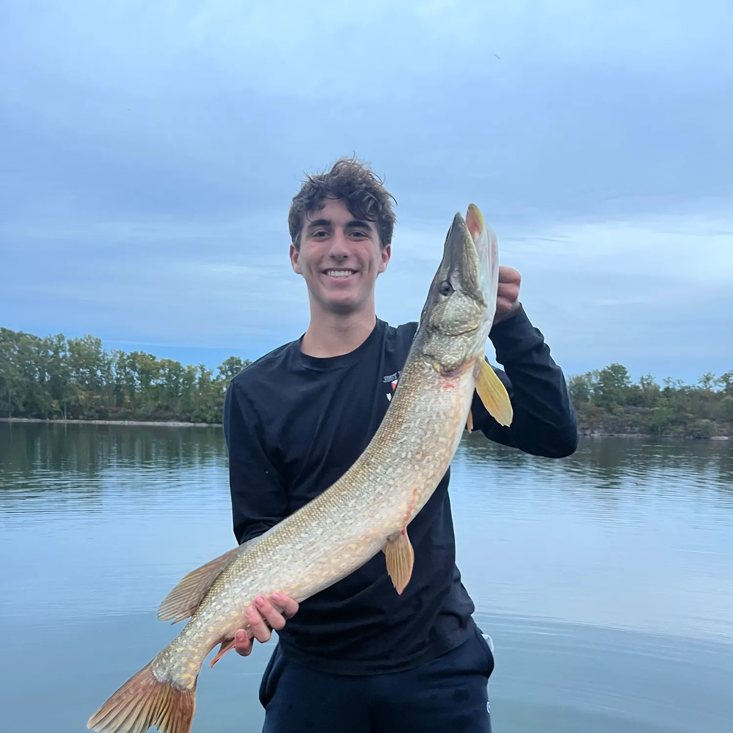 Northern pike caught on Fishbrain