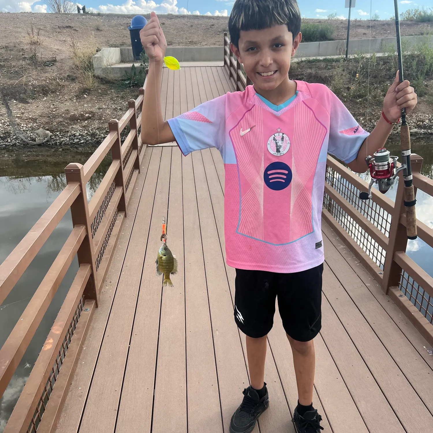 Bluegill caught on Fishbrain