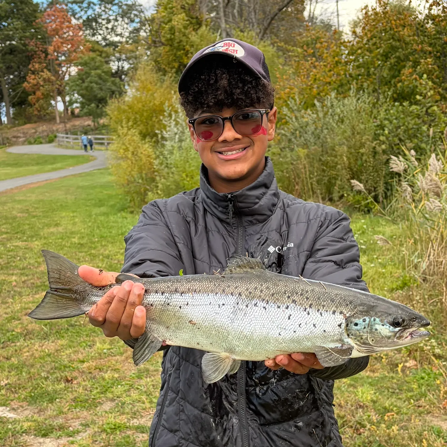 Landlocked atlantic salmon caught on Fishbrain