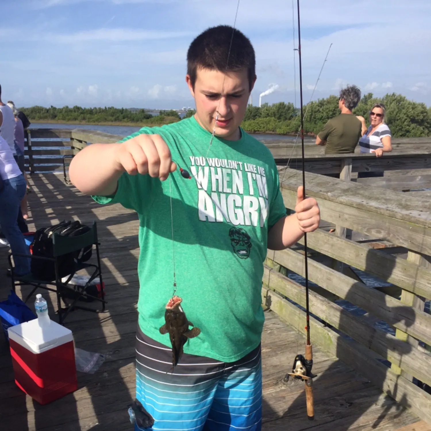 recently logged catches