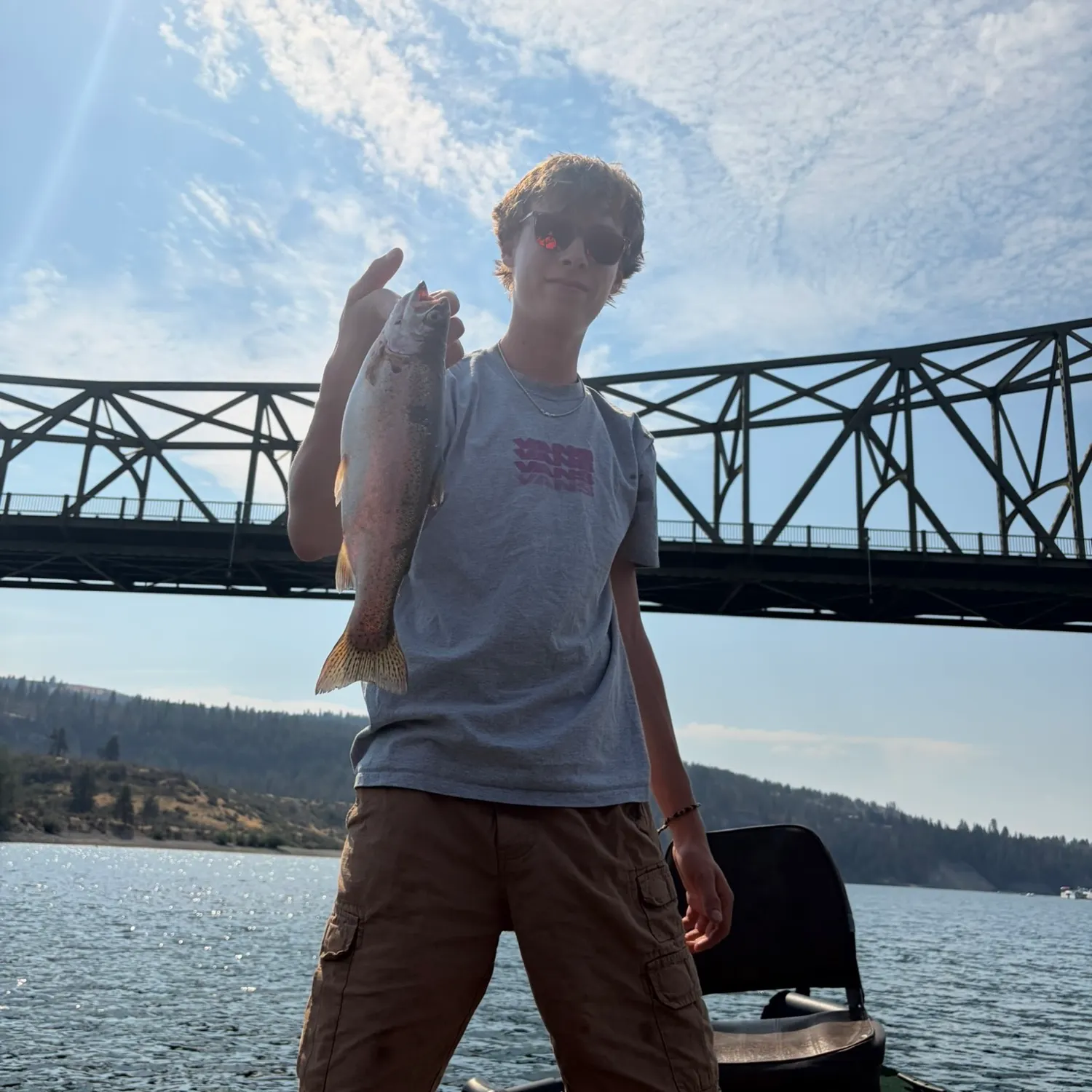 Rainbow trout caught on Fishbrain