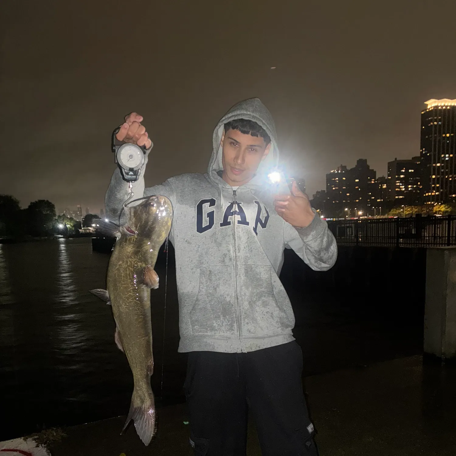 Channel catfish caught on Fishbrain