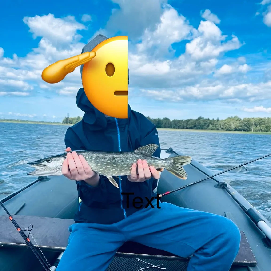 Northern pike caught on Fishbrain