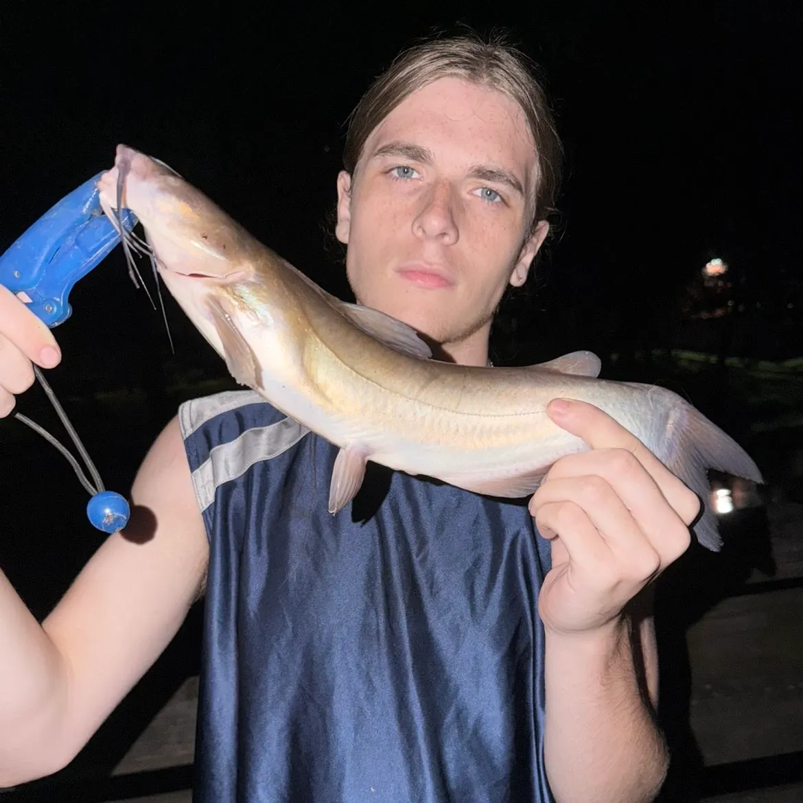 Channel catfish caught on Fishbrain