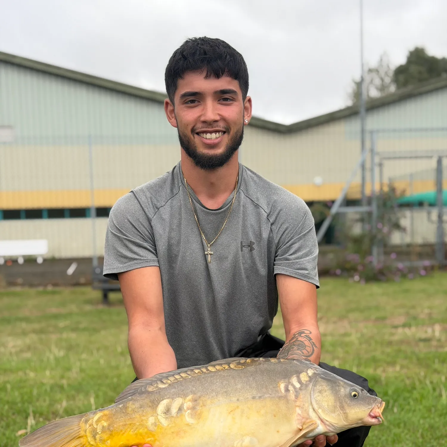 Mirror carp caught on Fishbrain