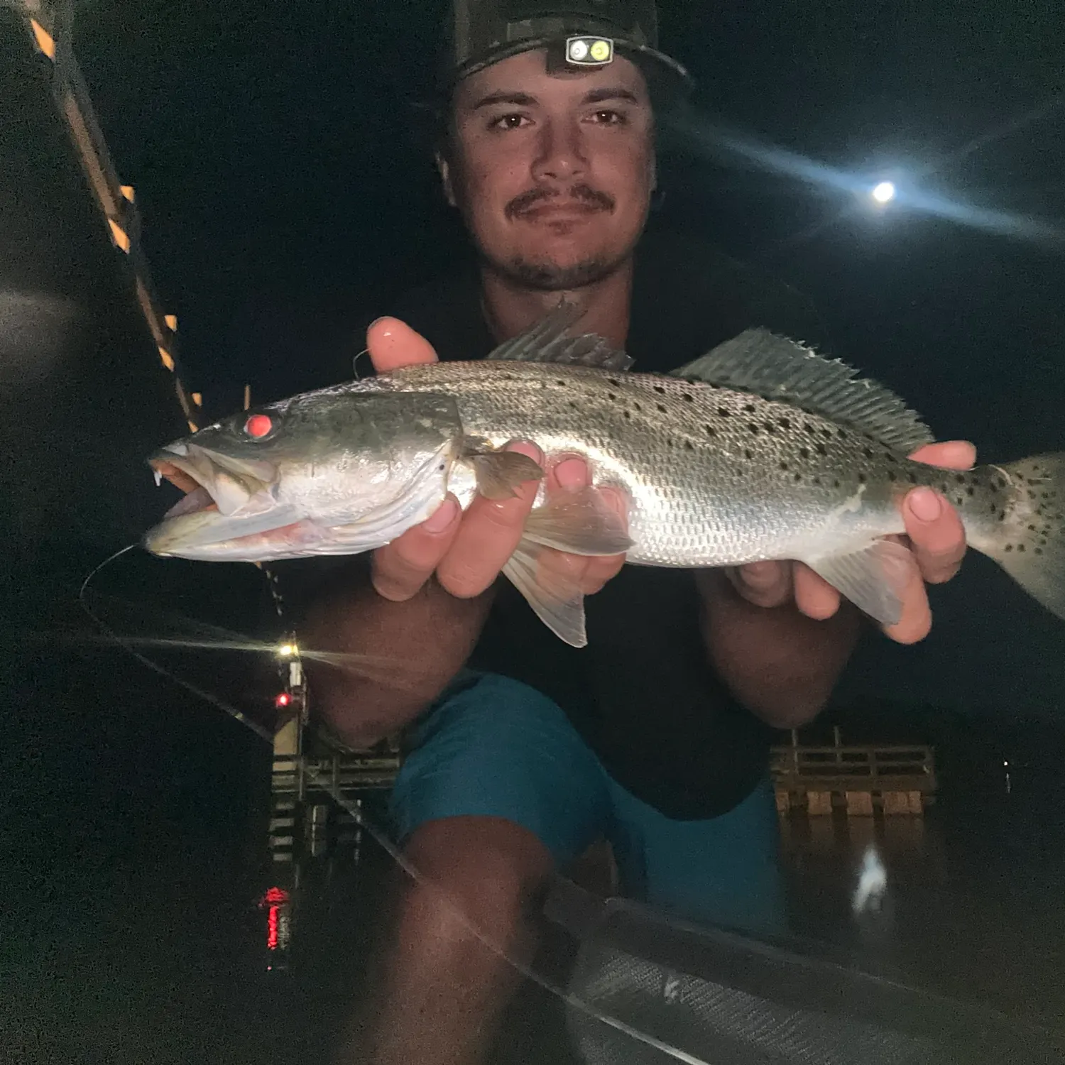 Spotted seatrout caught on Fishbrain
