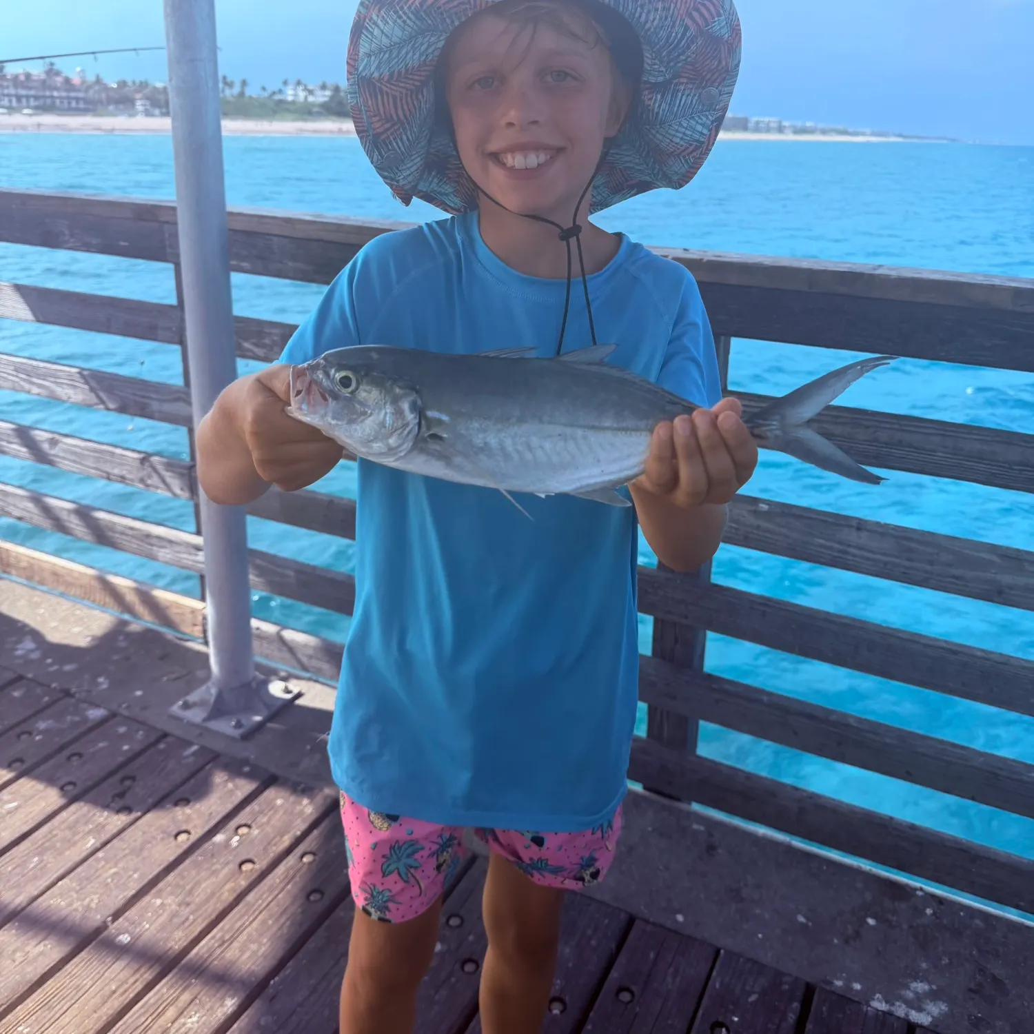 Blue runner caught on Fishbrain