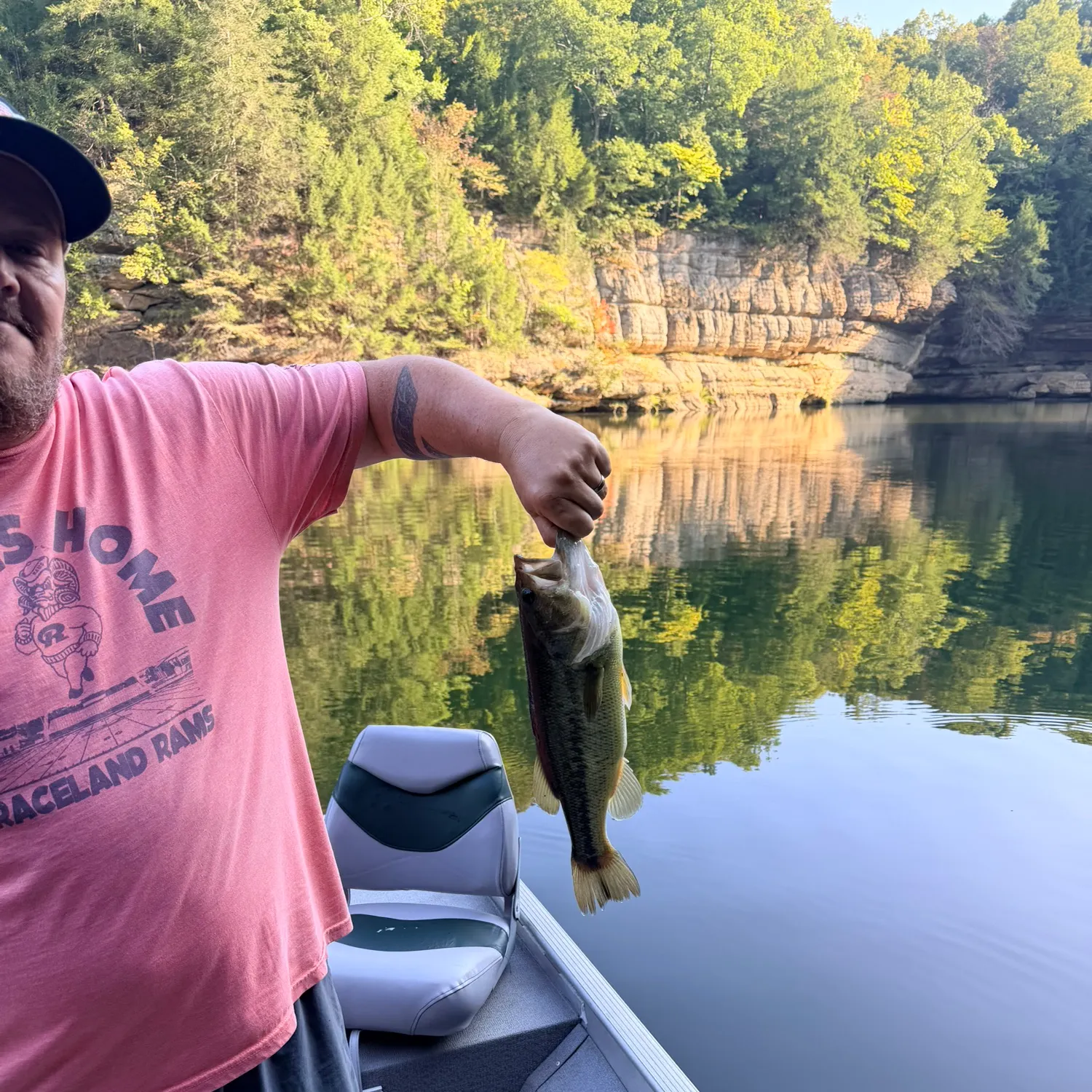 Smallmouth bass caught on Fishbrain