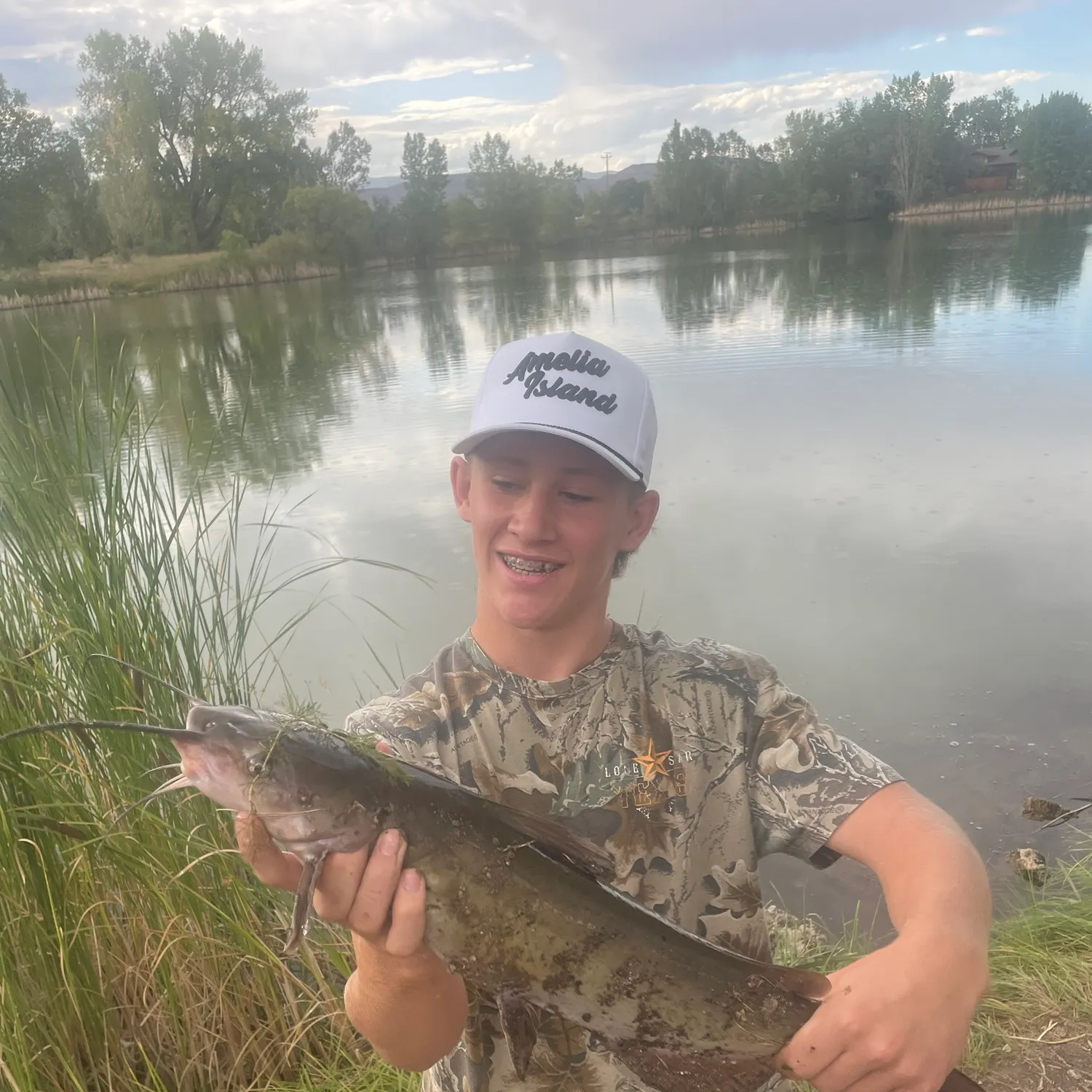 Channel catfish caught on Fishbrain