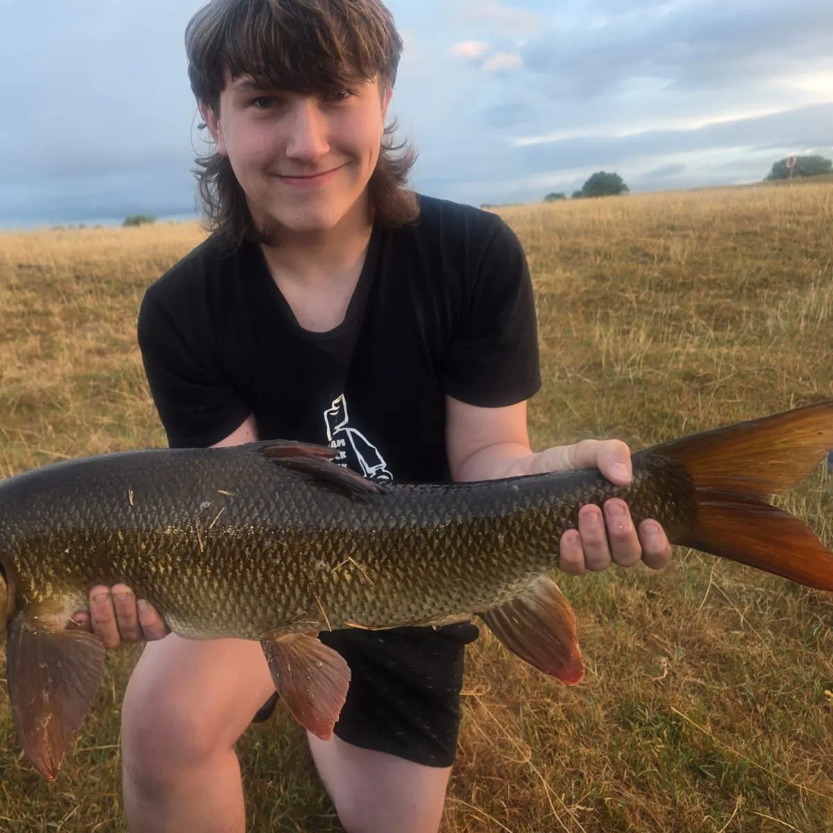 Common barbel caught on Fishbrain