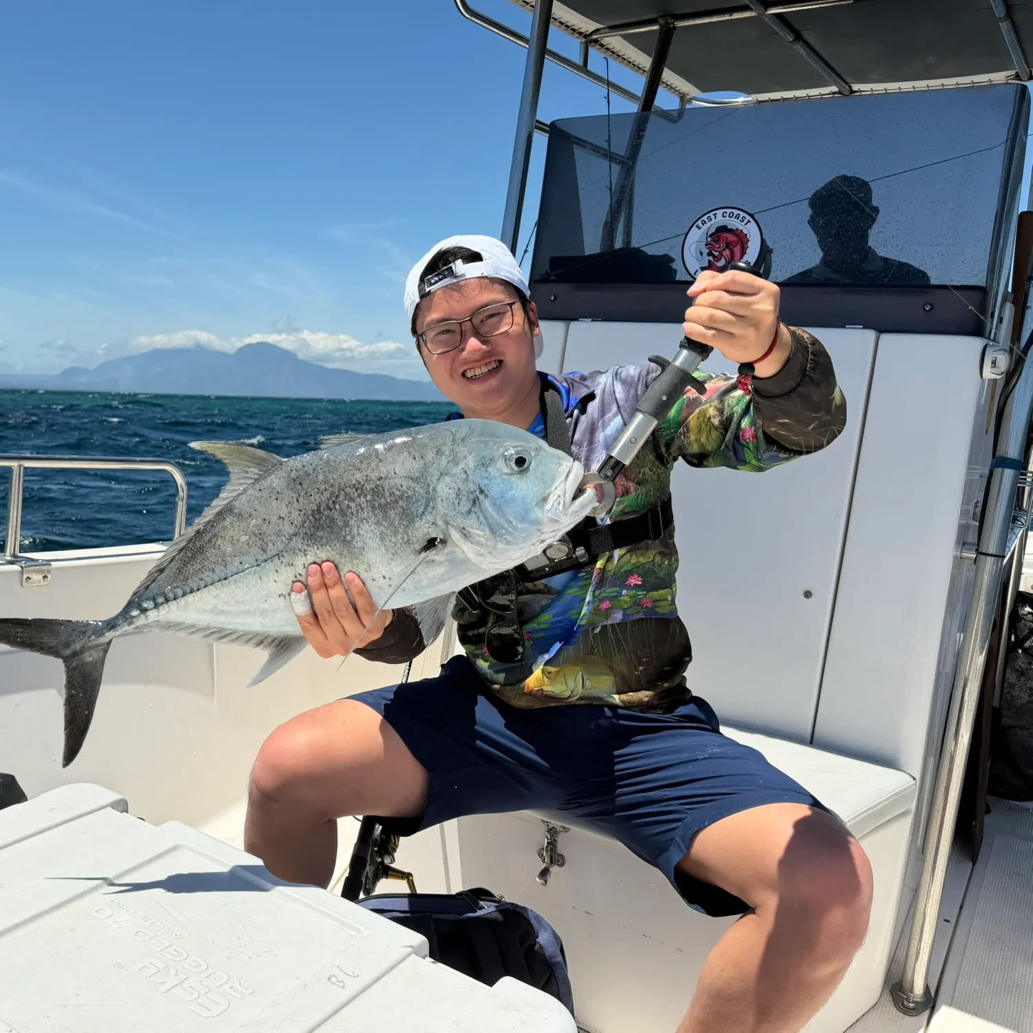 Giant trevally caught on Fishbrain