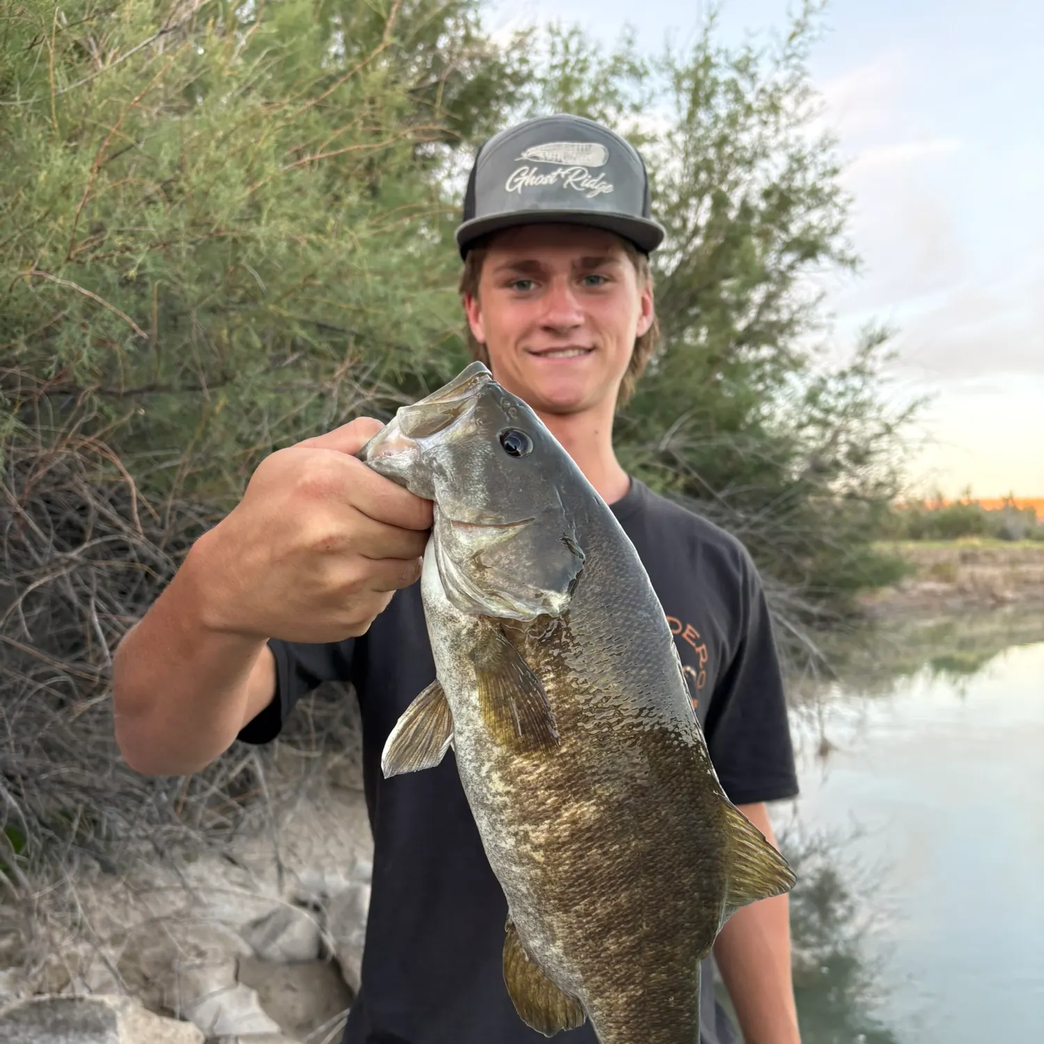 Smallmouth bass caught on Fishbrain