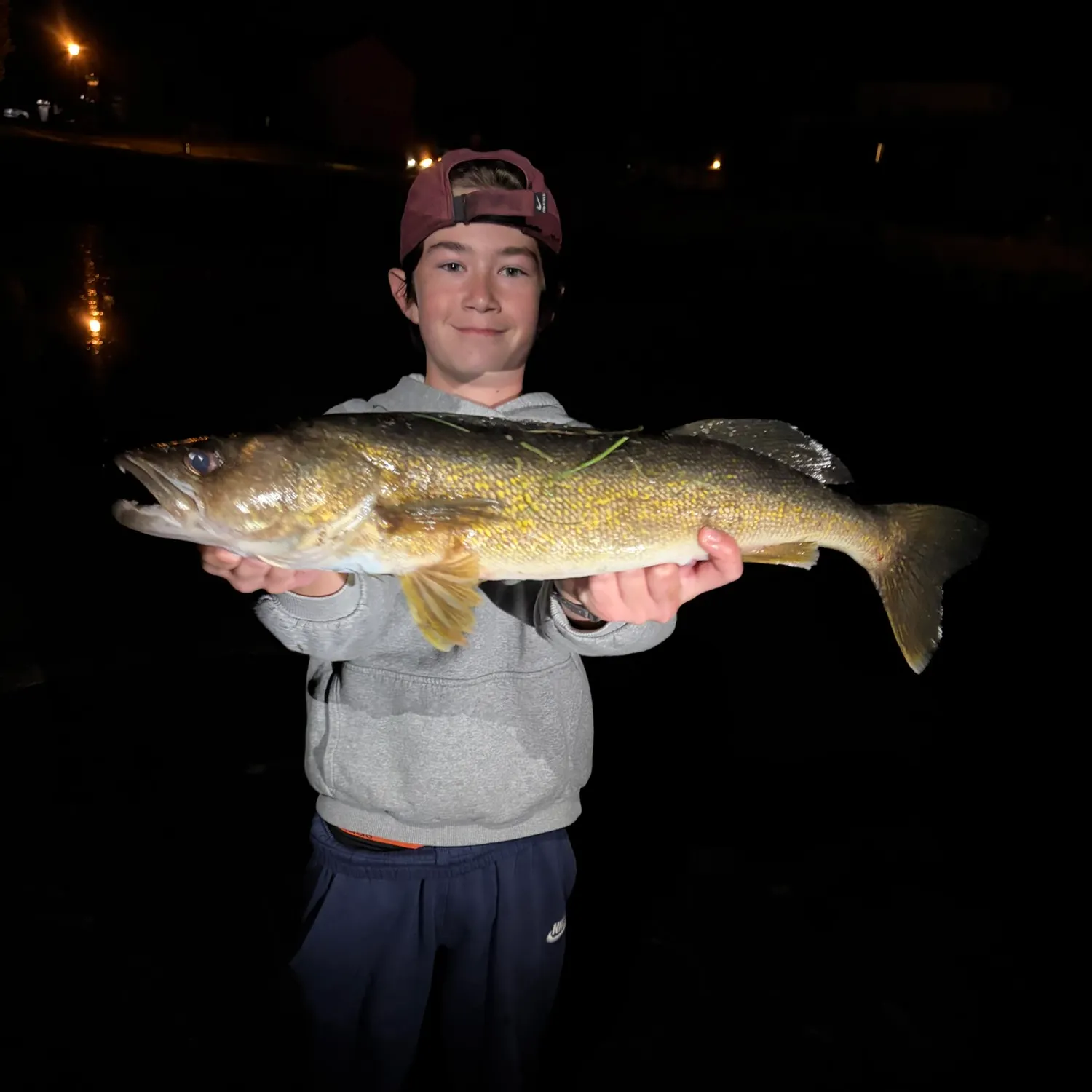 Walleye caught on Fishbrain