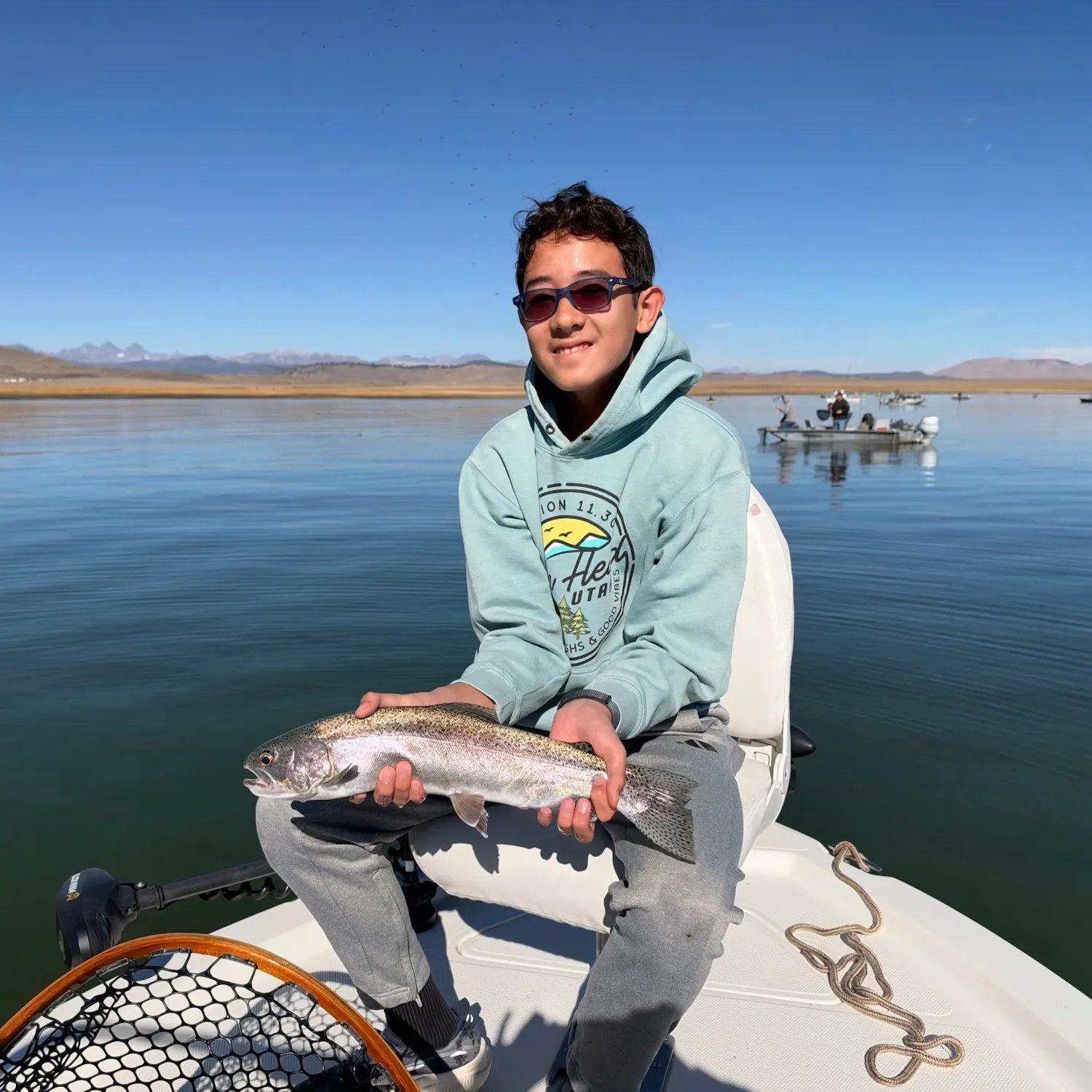 Rainbow trout caught on Fishbrain