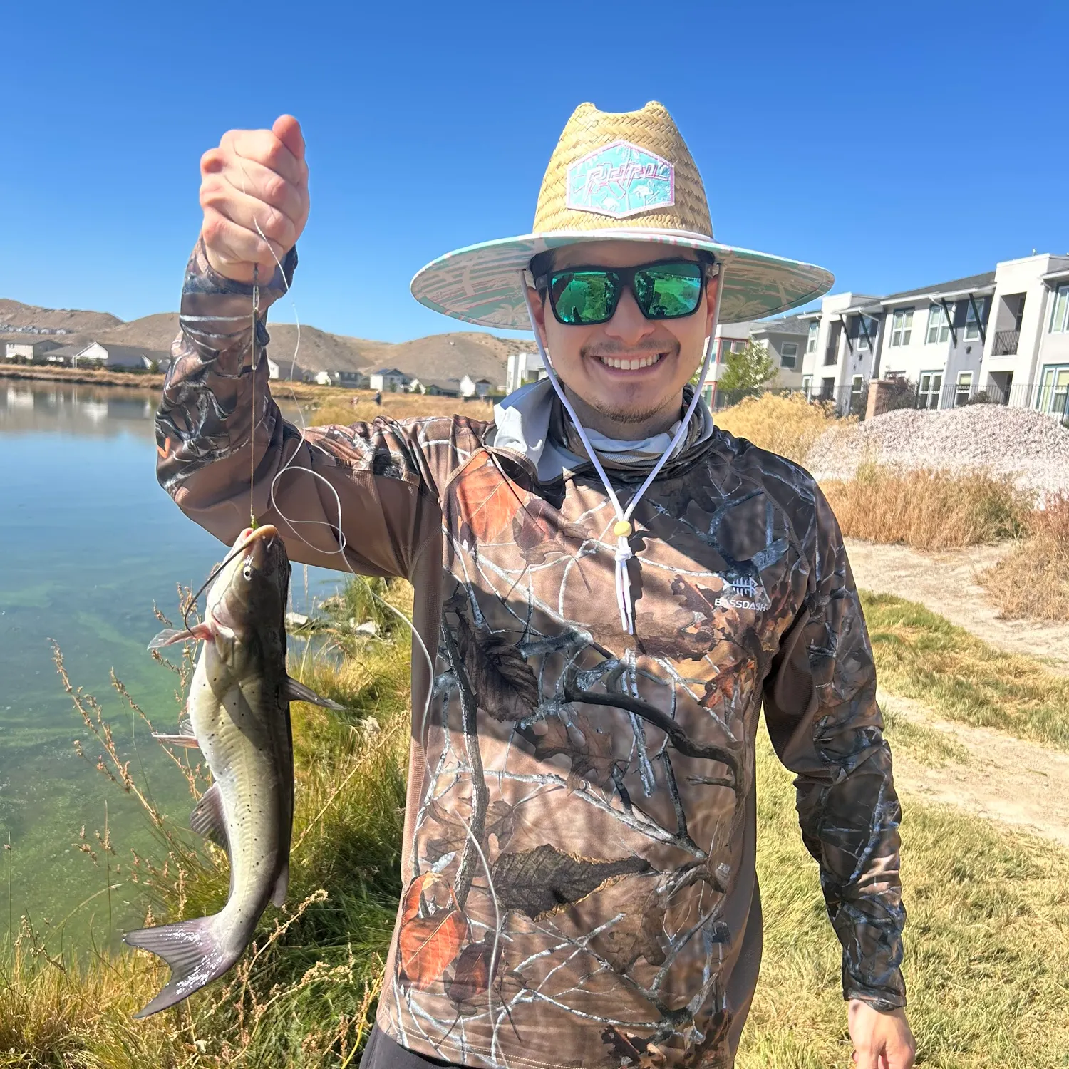 Channel catfish caught on Fishbrain