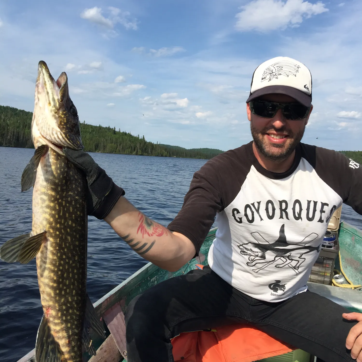 recently logged catches