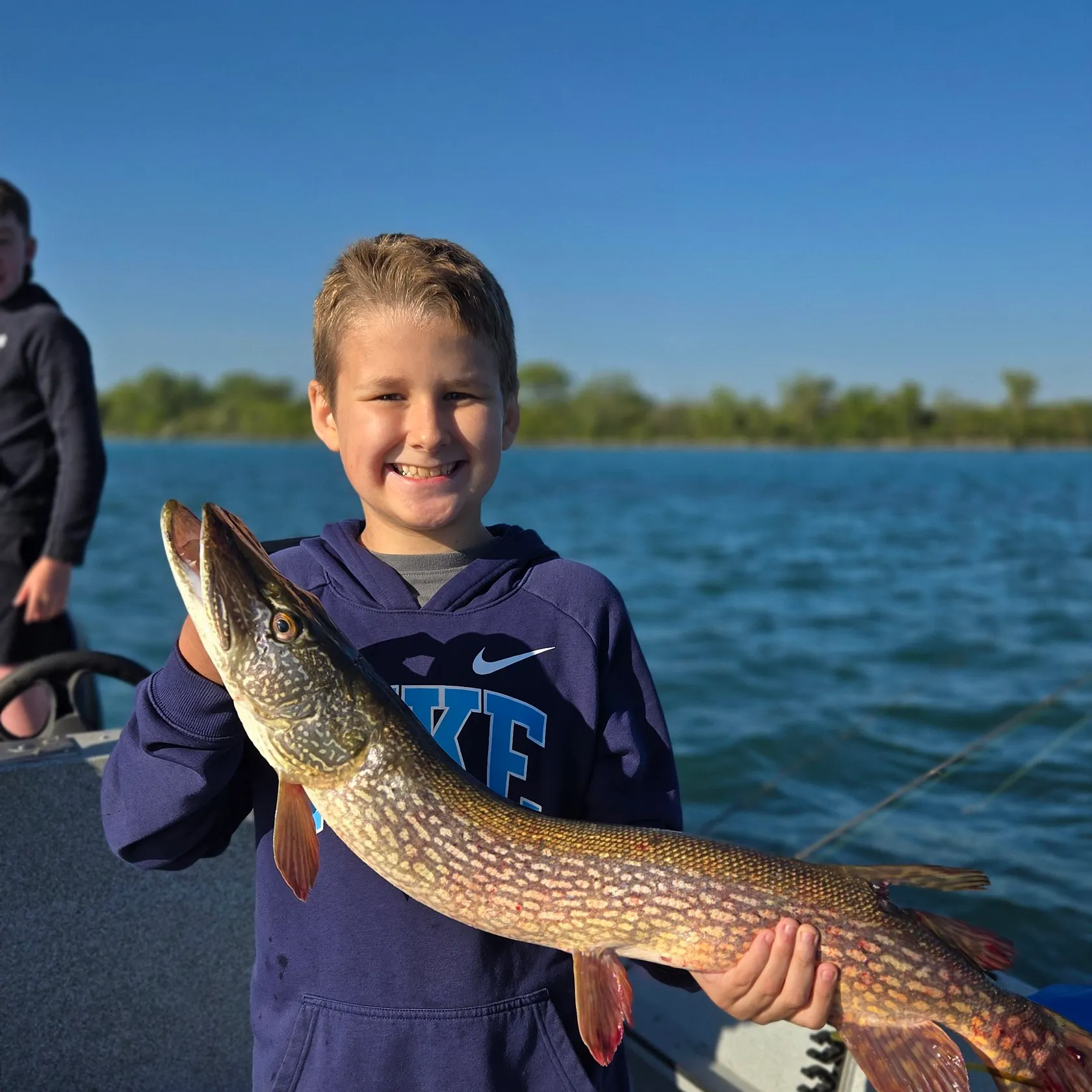Northern pike caught on Fishbrain