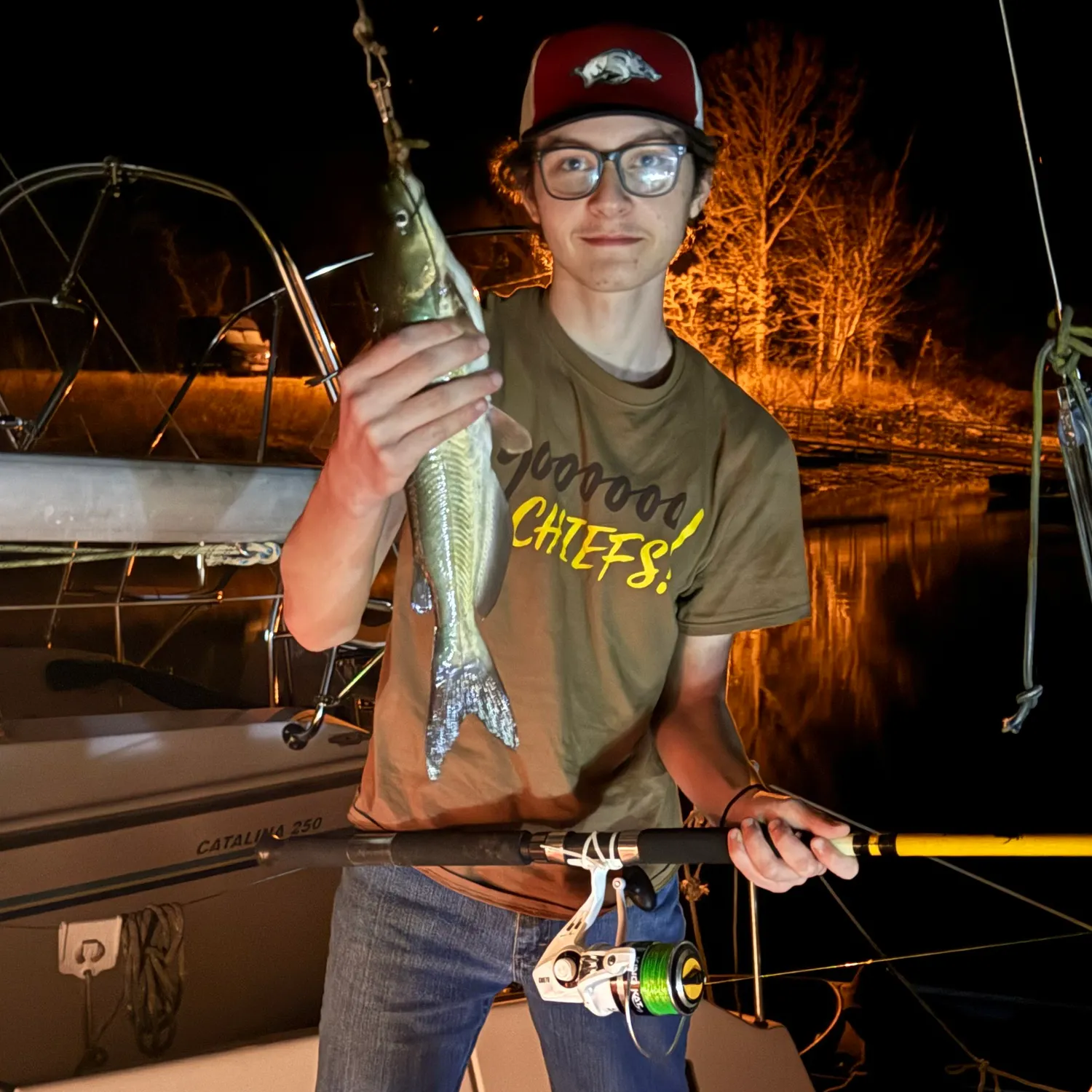 recently logged catches