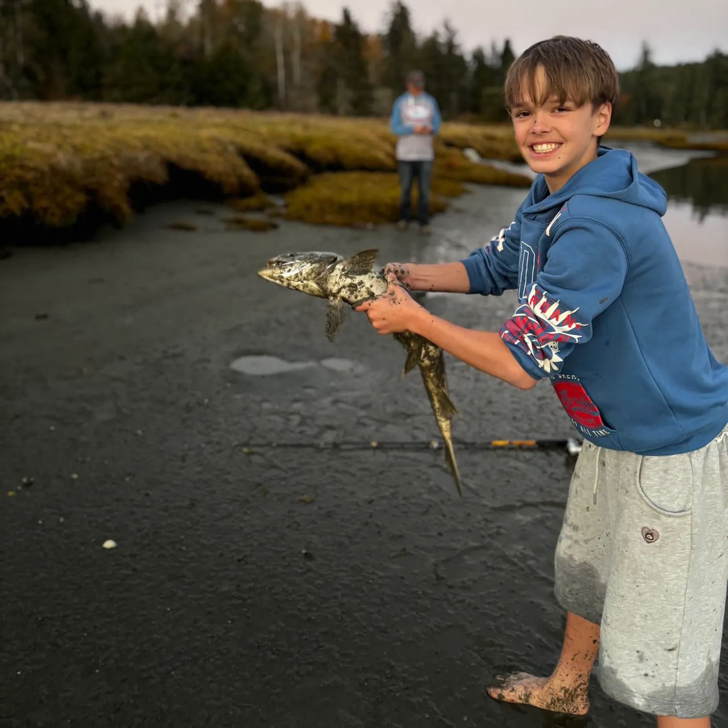 Chum salmon caught on Fishbrain