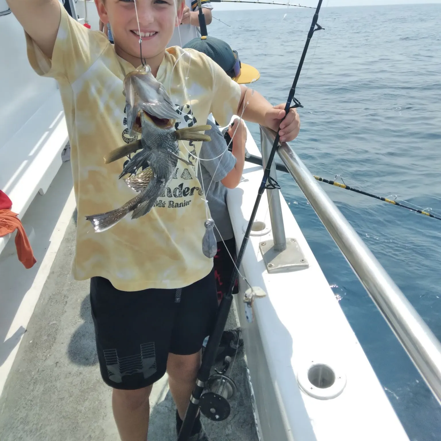 Black sea bass caught on Fishbrain
