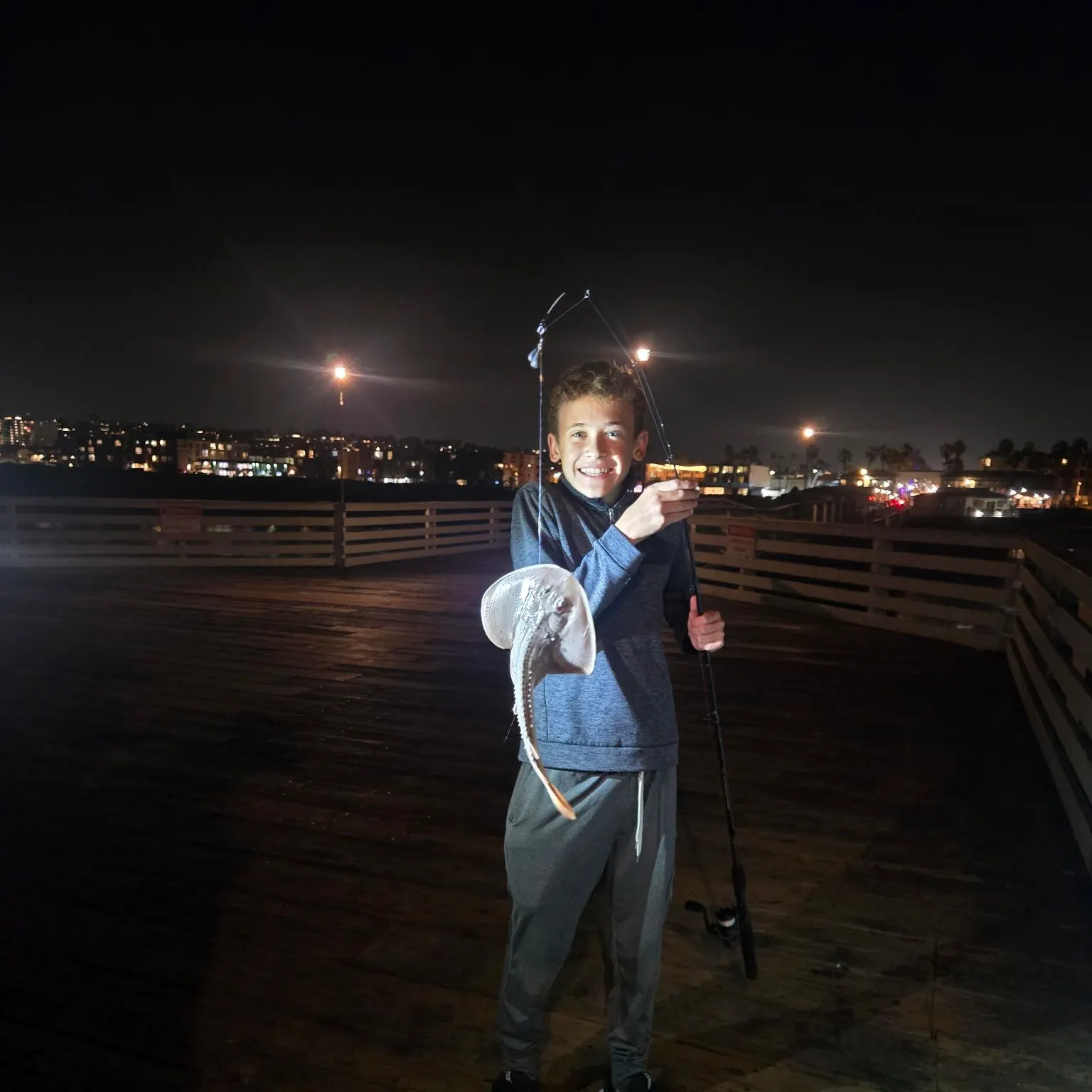 Thornback guitarfish caught on Fishbrain