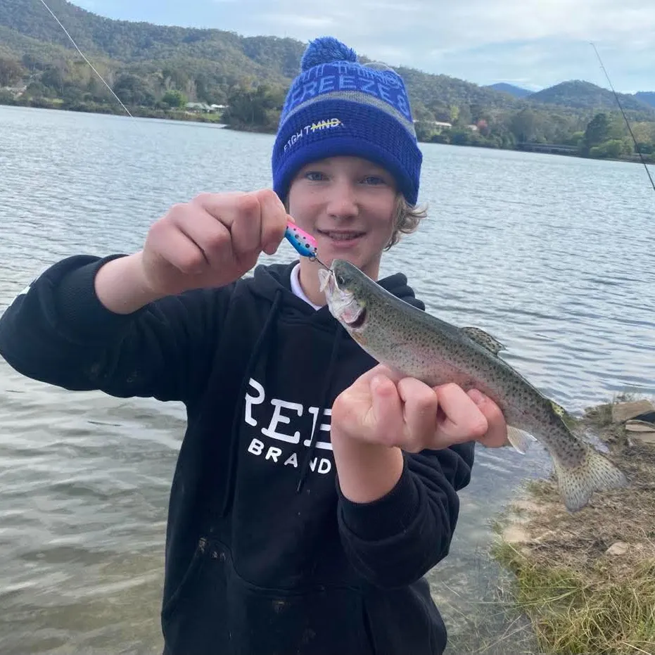 Rainbow trout caught on Fishbrain