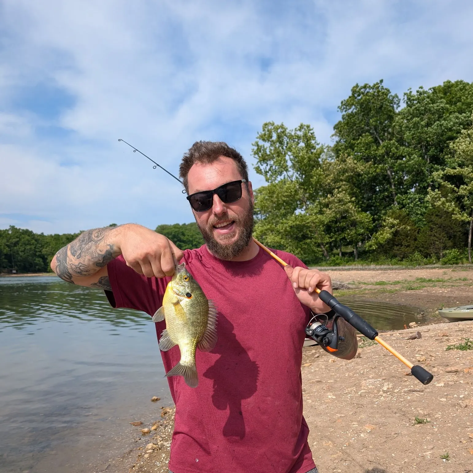 recently logged catches