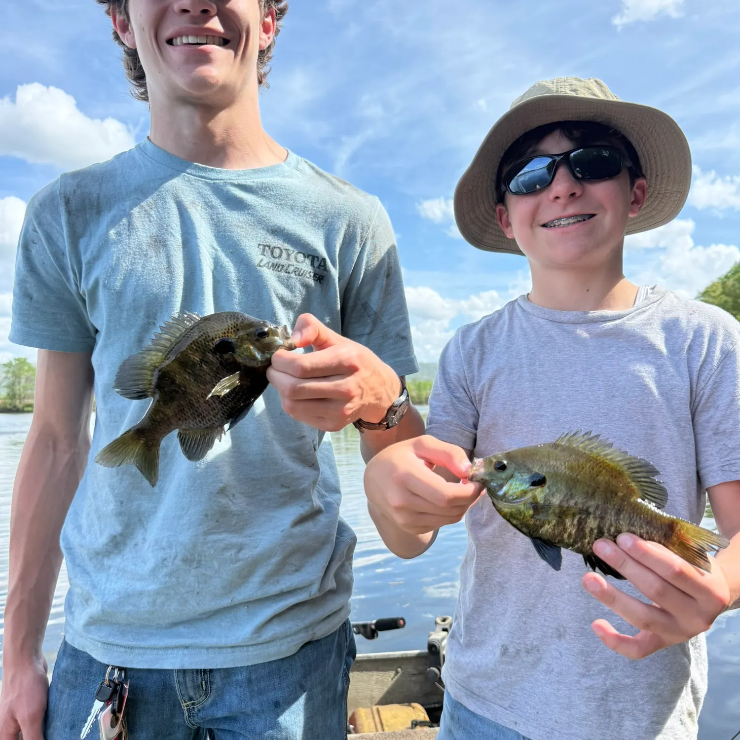 recently logged catches