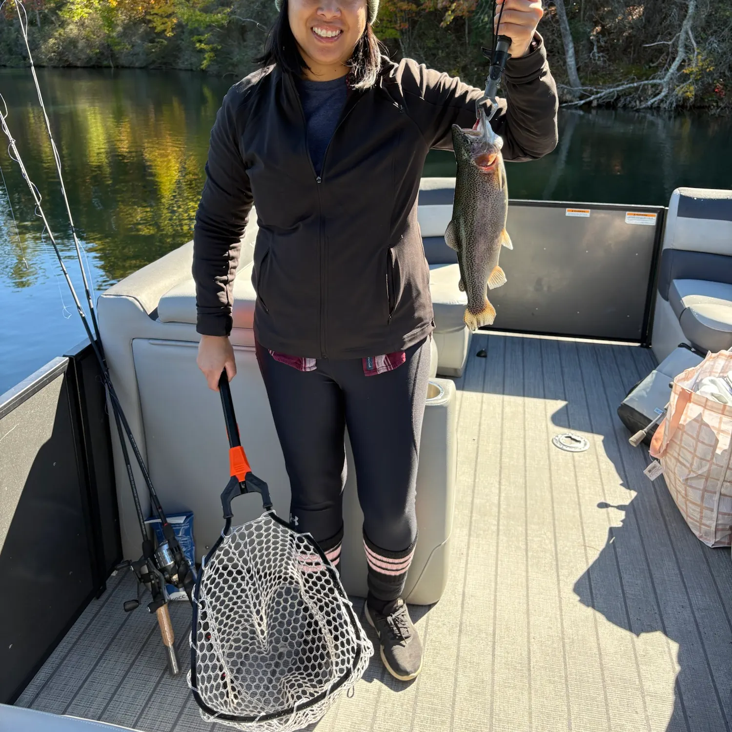 Rainbow trout caught on Fishbrain