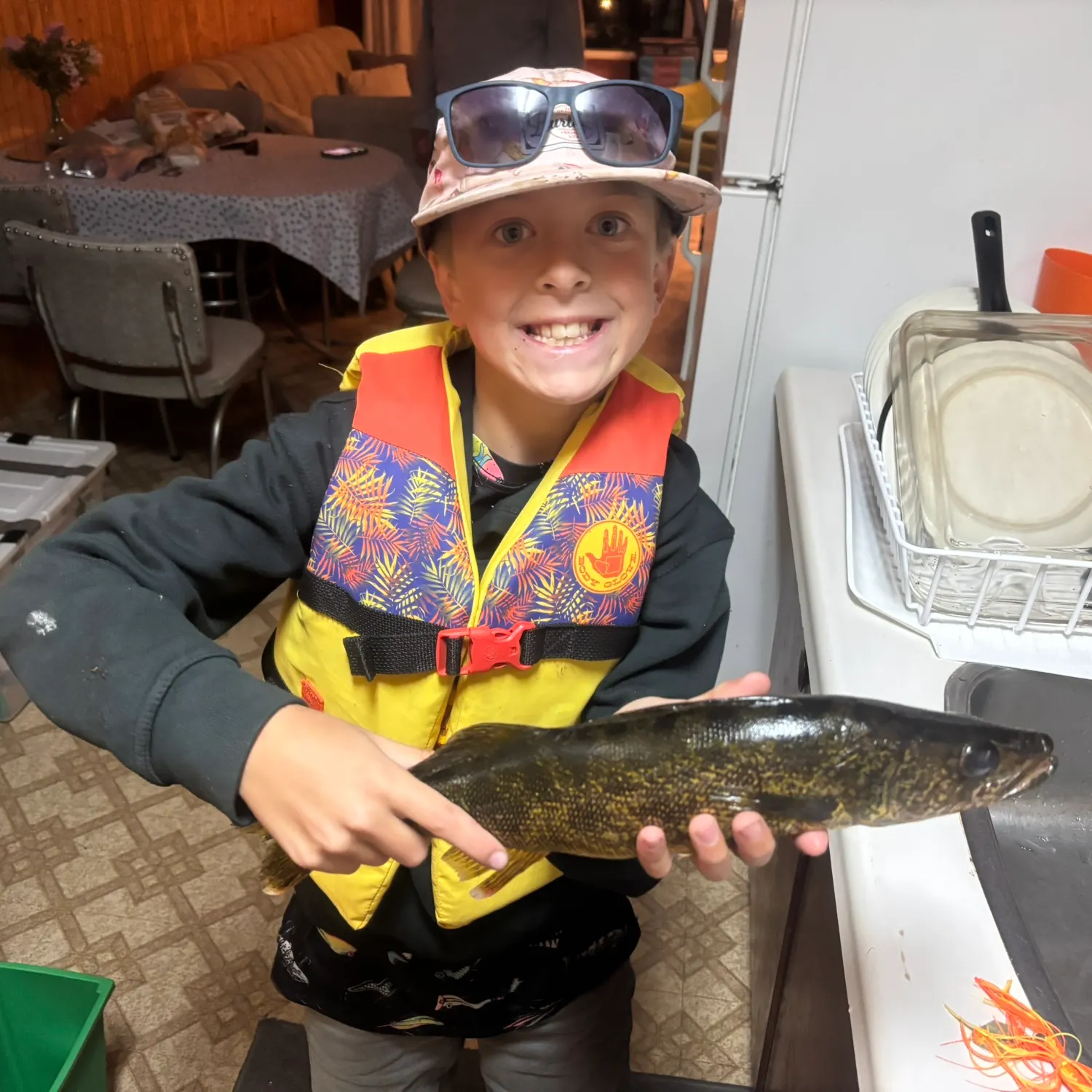 Walleye caught on Fishbrain