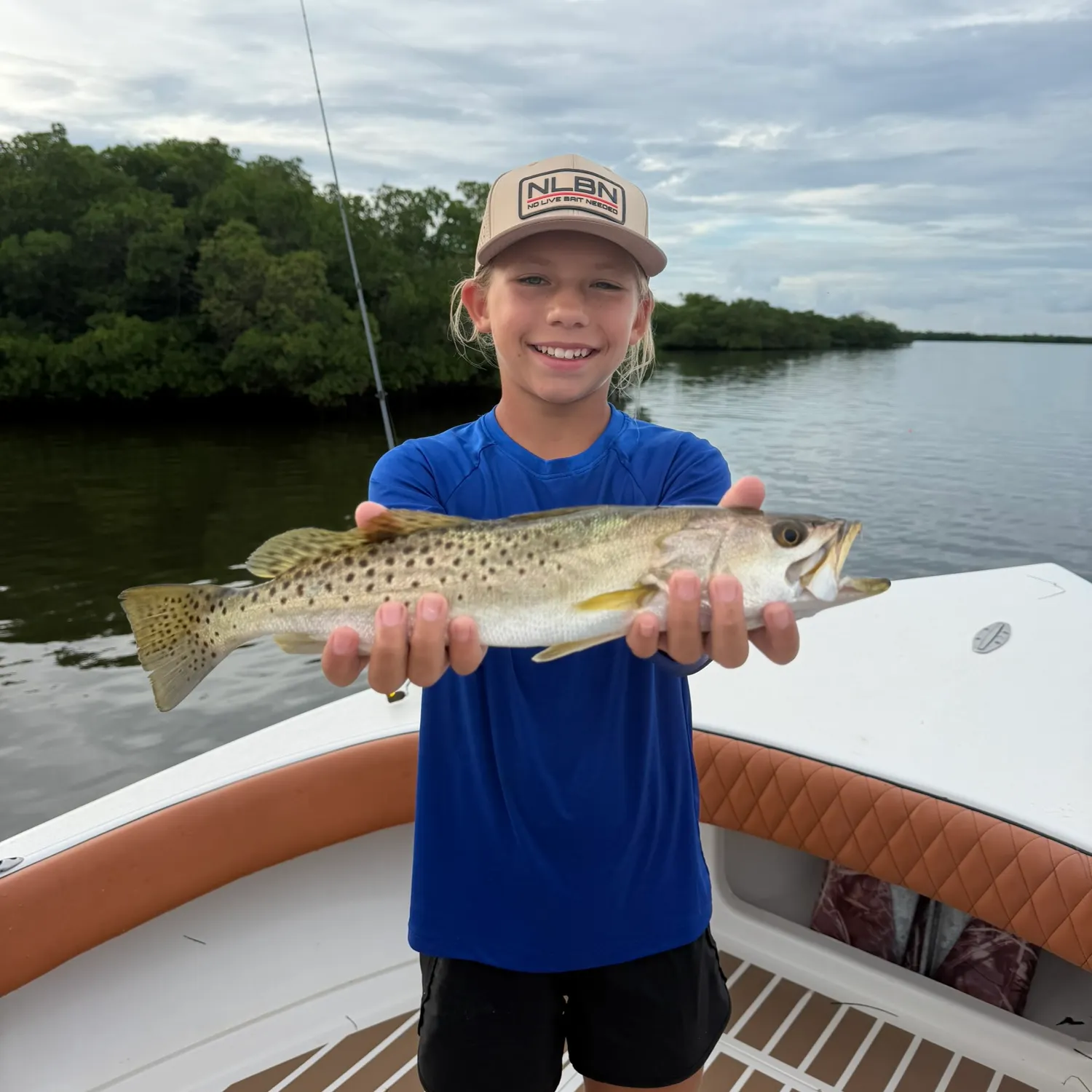 Spotted seatrout caught on Fishbrain