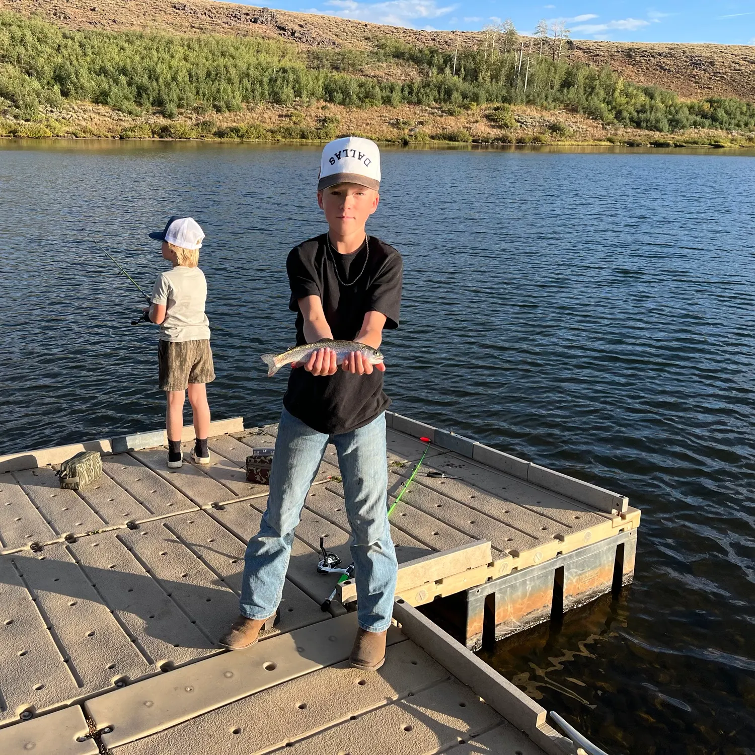 Rainbow trout caught on Fishbrain