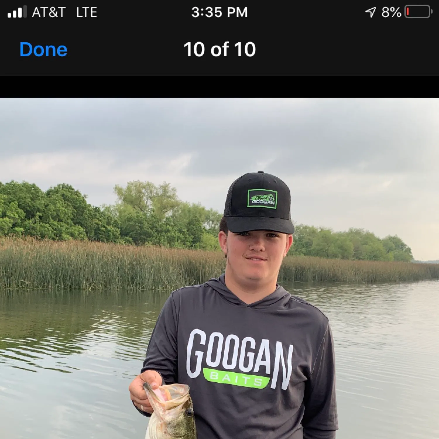 recently logged catches