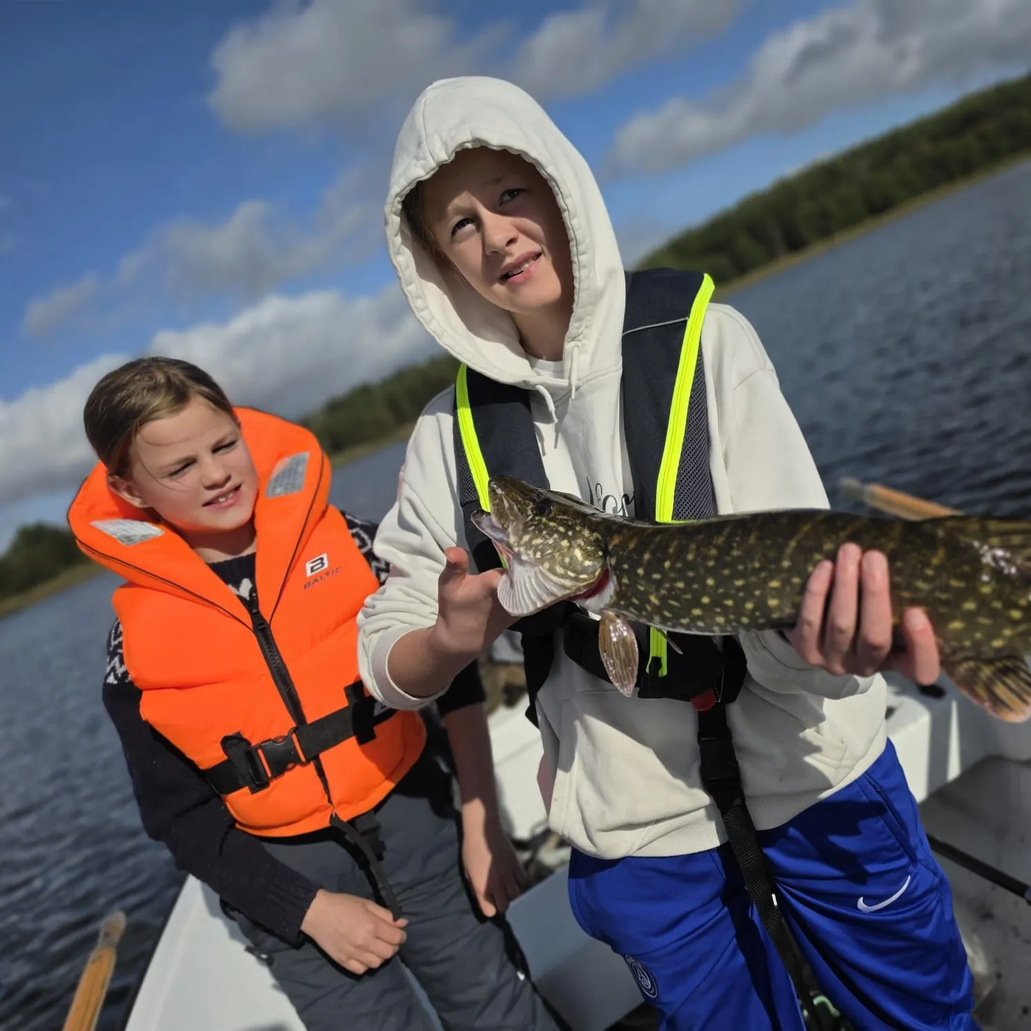 Northern pike caught on Fishbrain