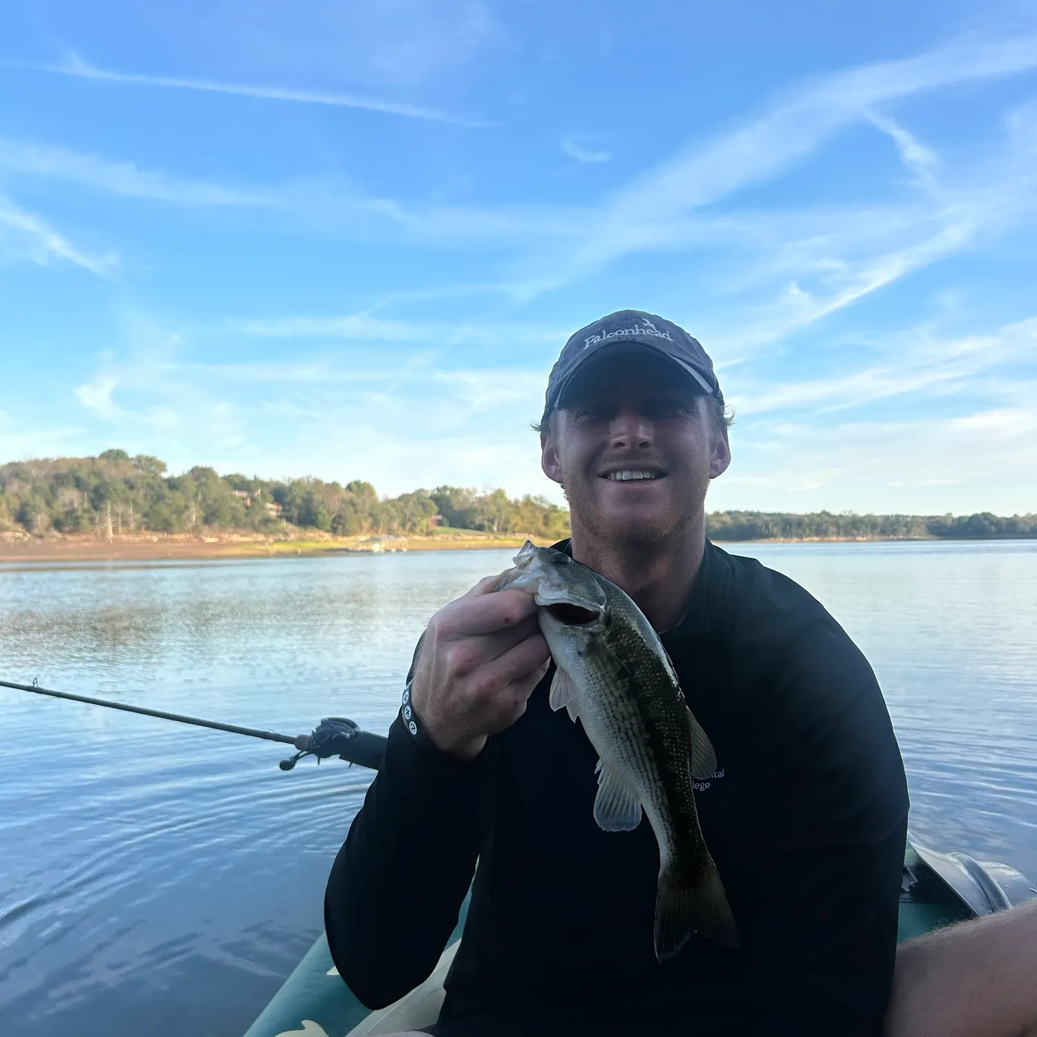 Spotted bass caught on Fishbrain