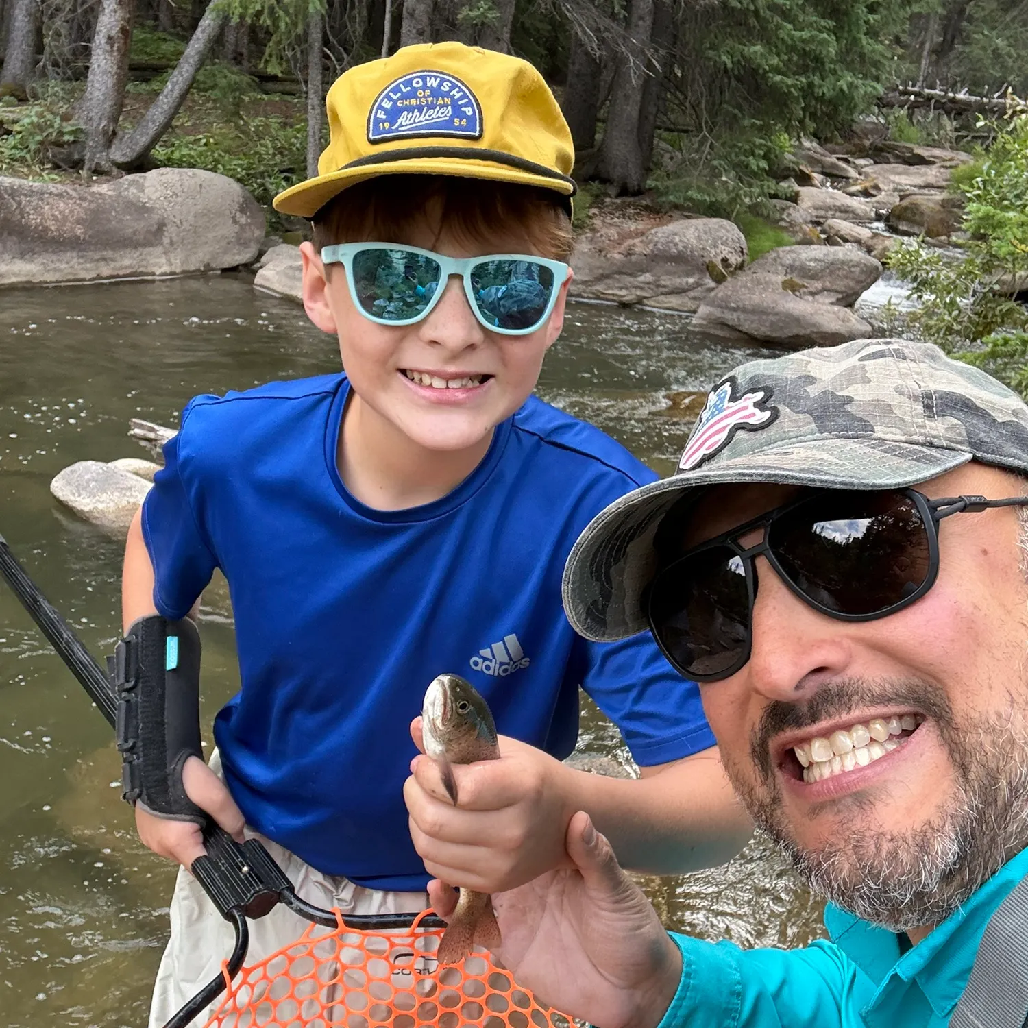 Rainbow trout caught on Fishbrain