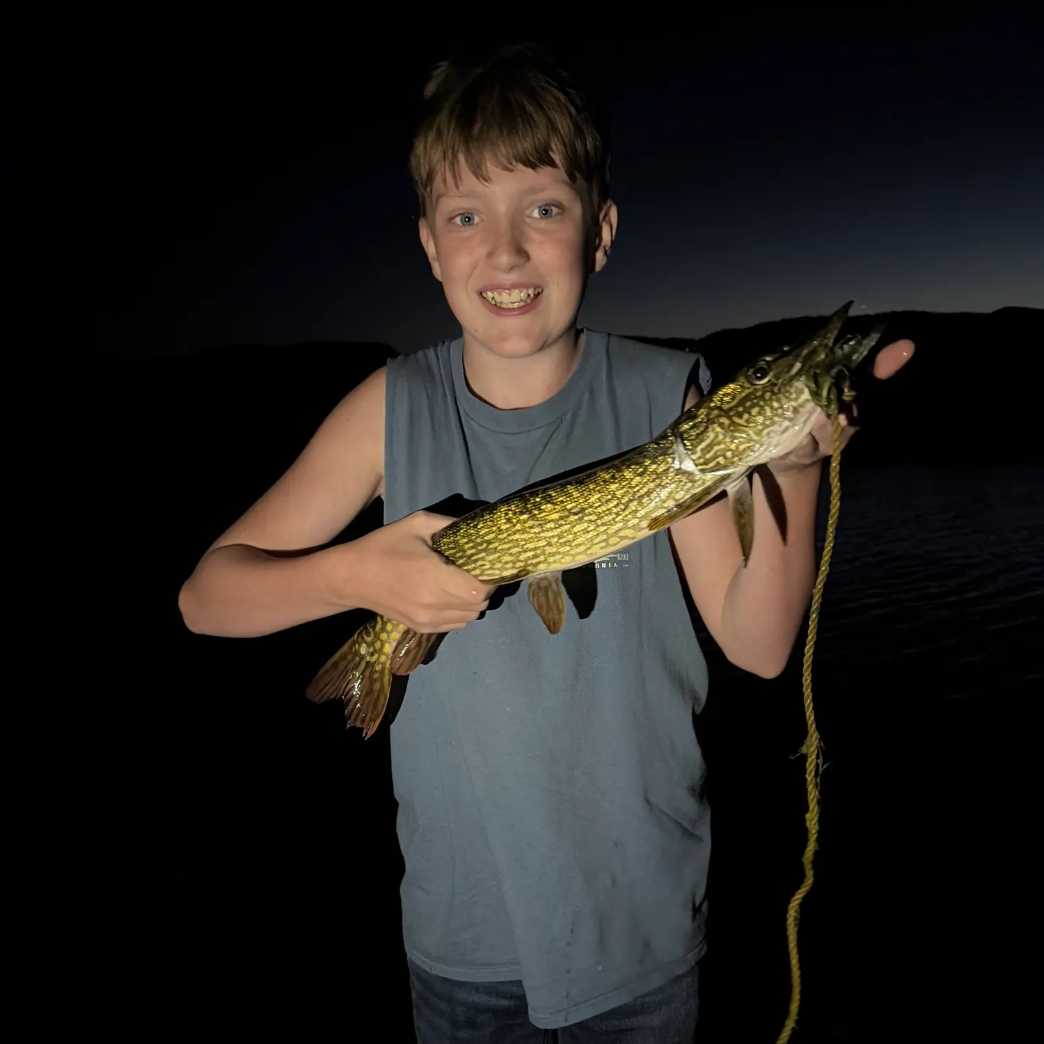 Northern pike caught on Fishbrain
