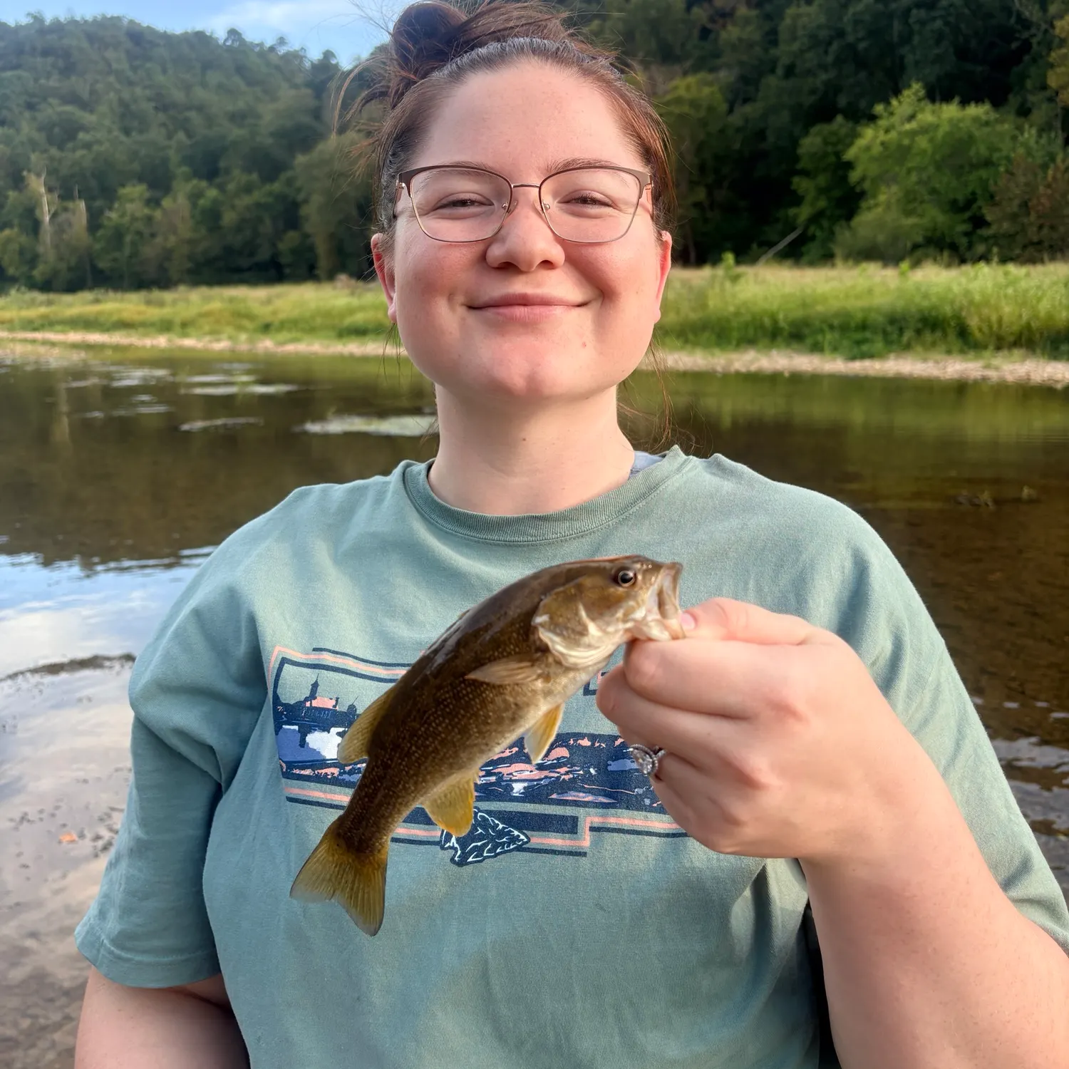 Smallmouth bass caught on Fishbrain