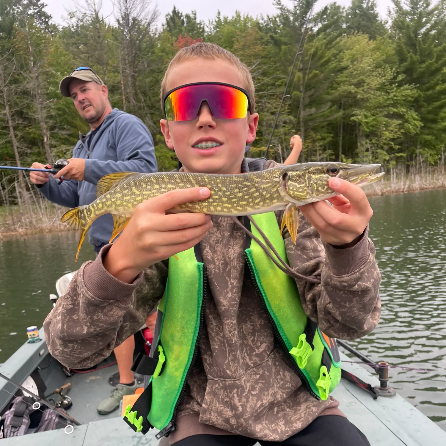 Northern pike caught on Fishbrain