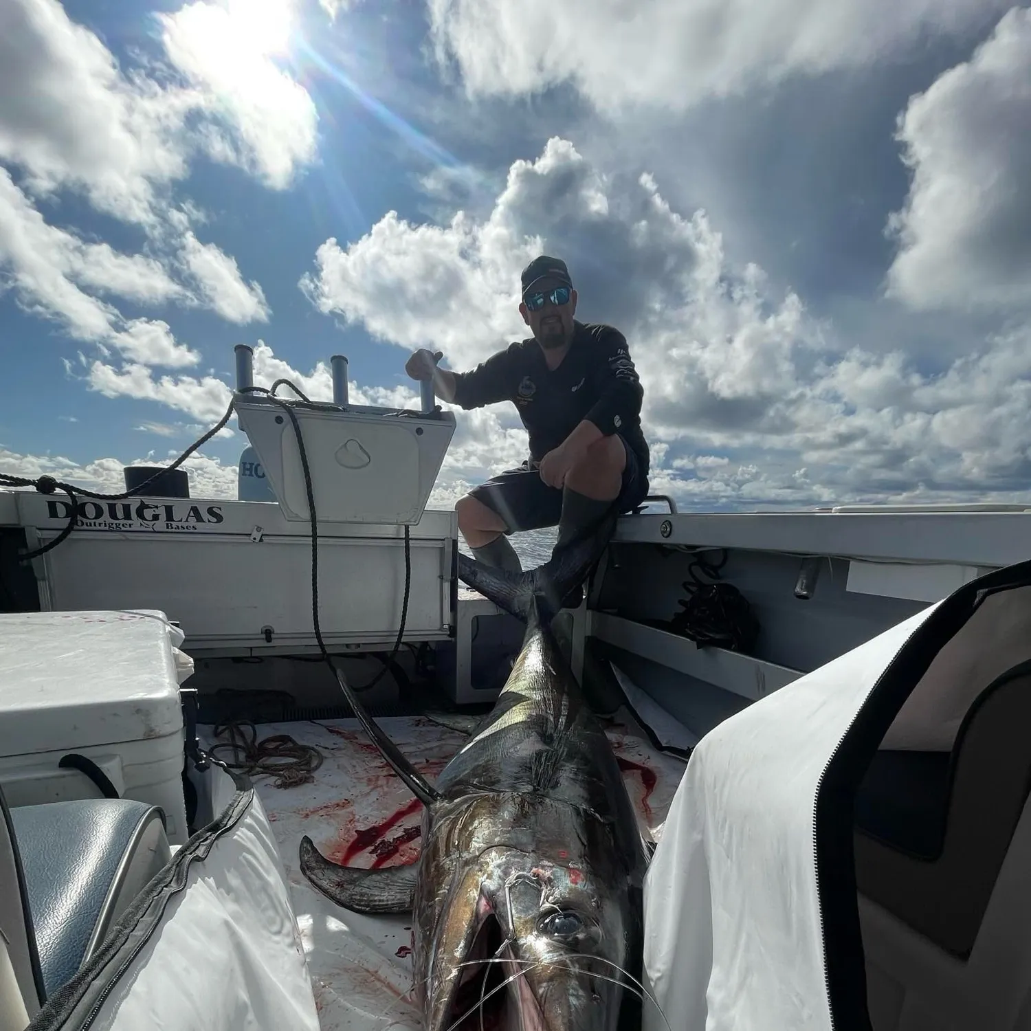 The most popular recent Swordfish catch on Fishbrain