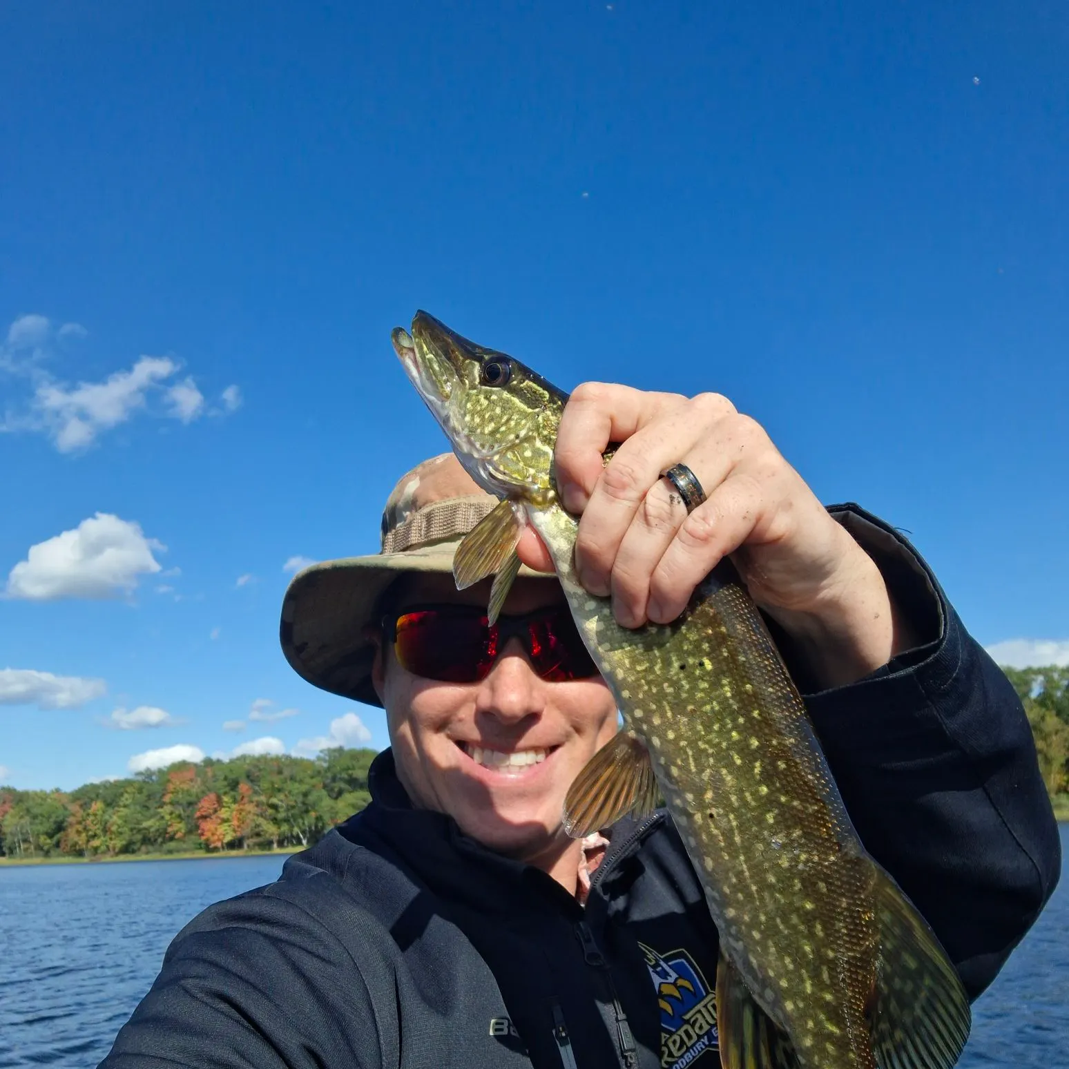 Northern pike caught on Fishbrain