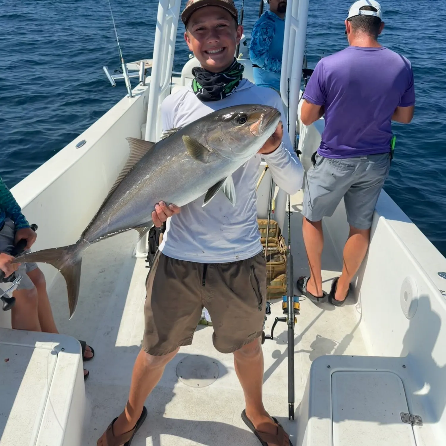 Greater amberjack caught on Fishbrain
