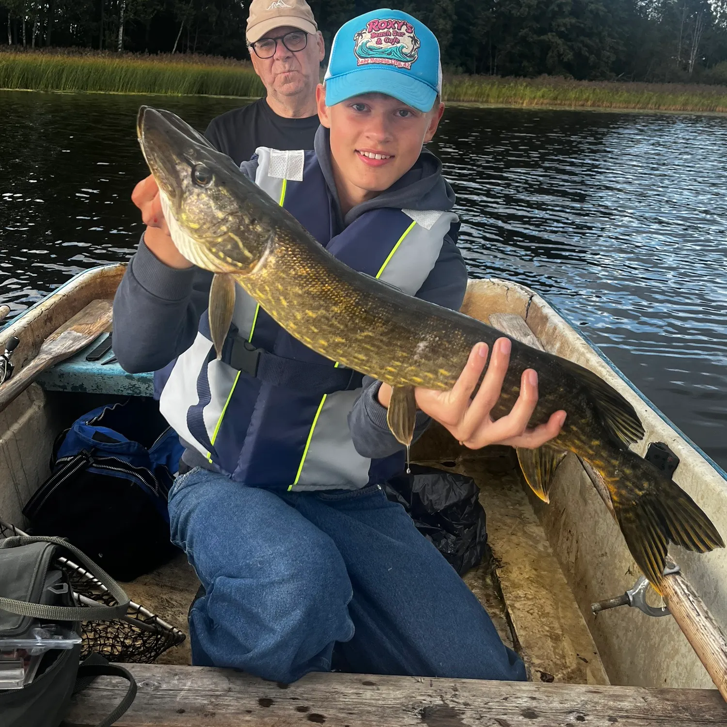 Northern pike caught on Fishbrain