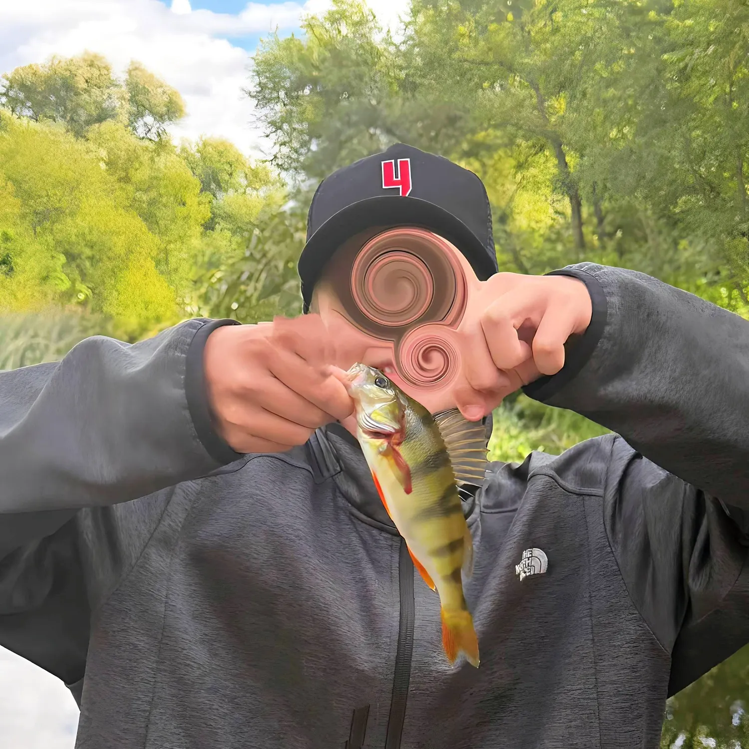 European perch caught on Fishbrain